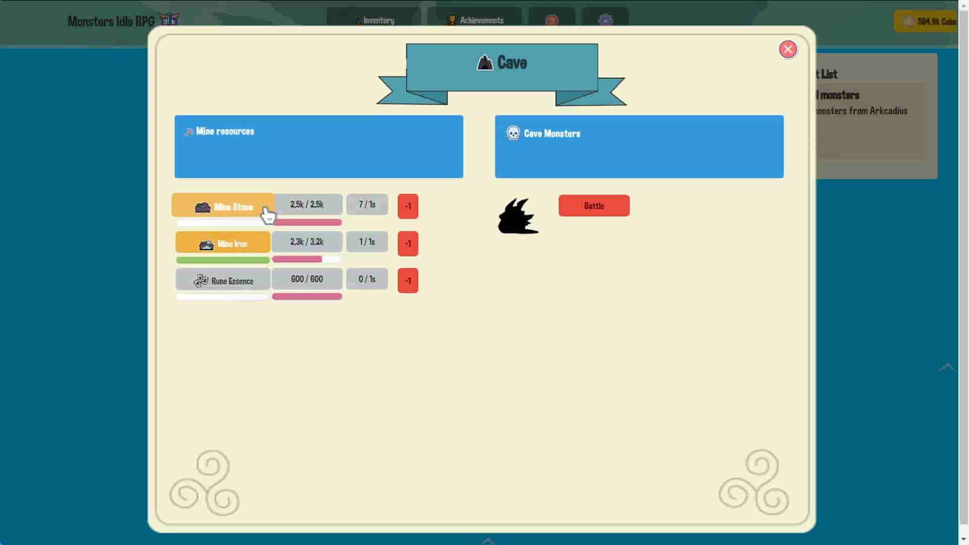 Monsters Idle RPG screenshot thumbnail screenshot 7