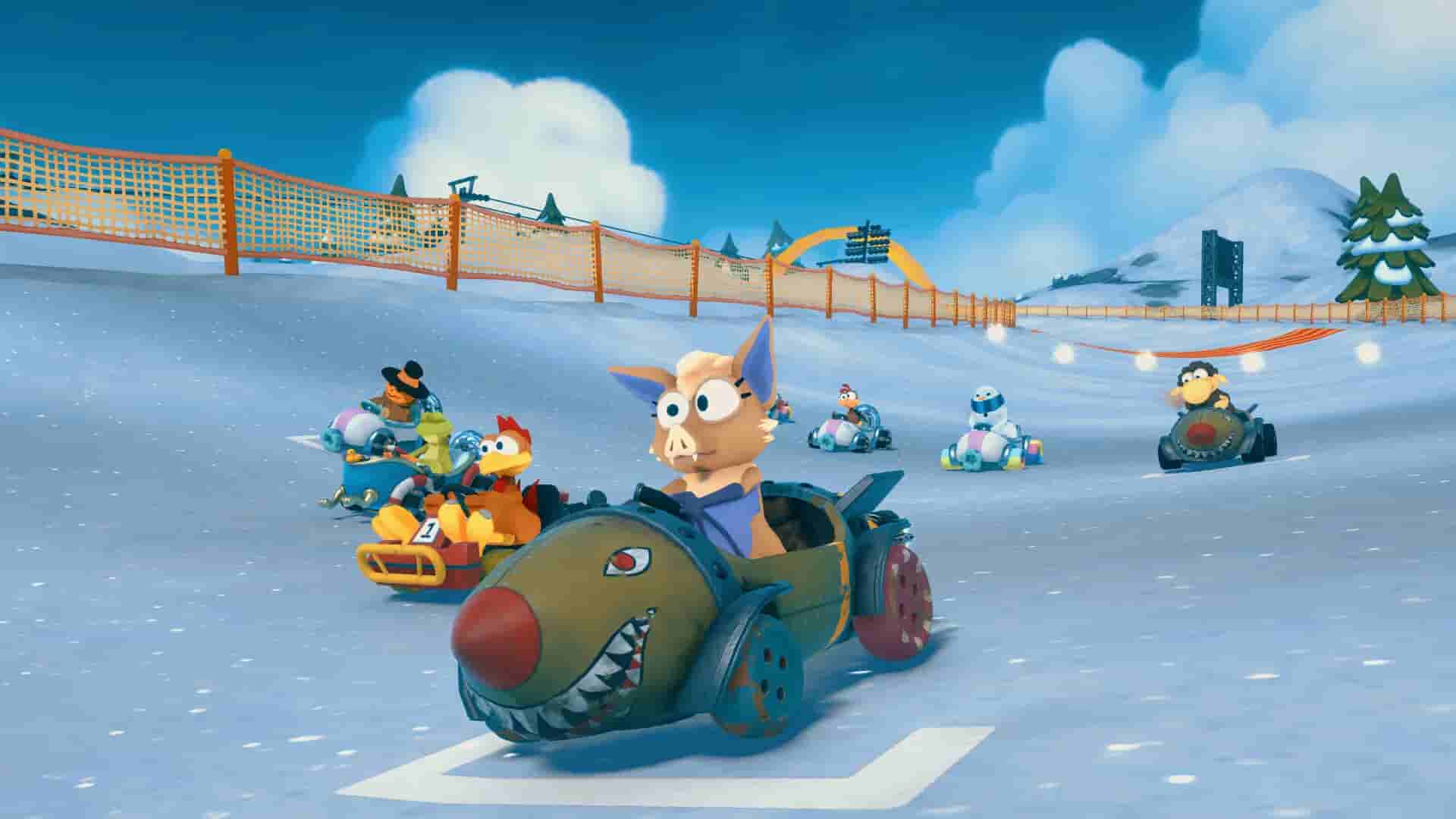 Moorhuhn Kart 4 screenshot thumbnail screenshot 11