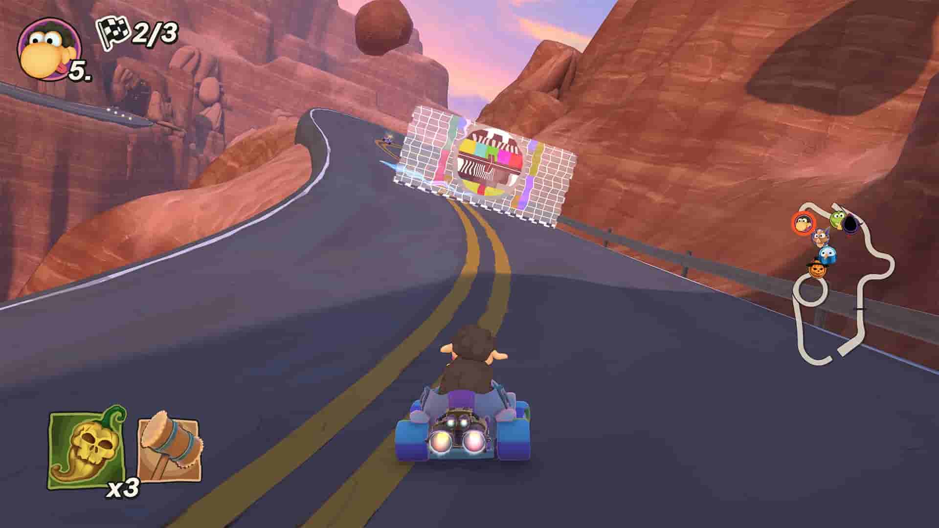 Moorhuhn Kart 4 screenshot thumbnail screenshot 5