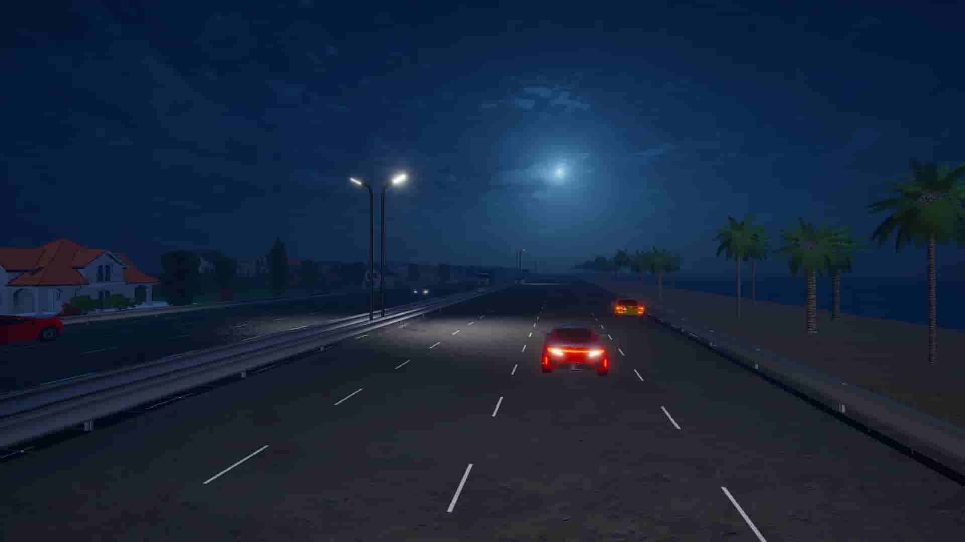 Motorcycle Night Ride screenshot thumbnail screenshot 2