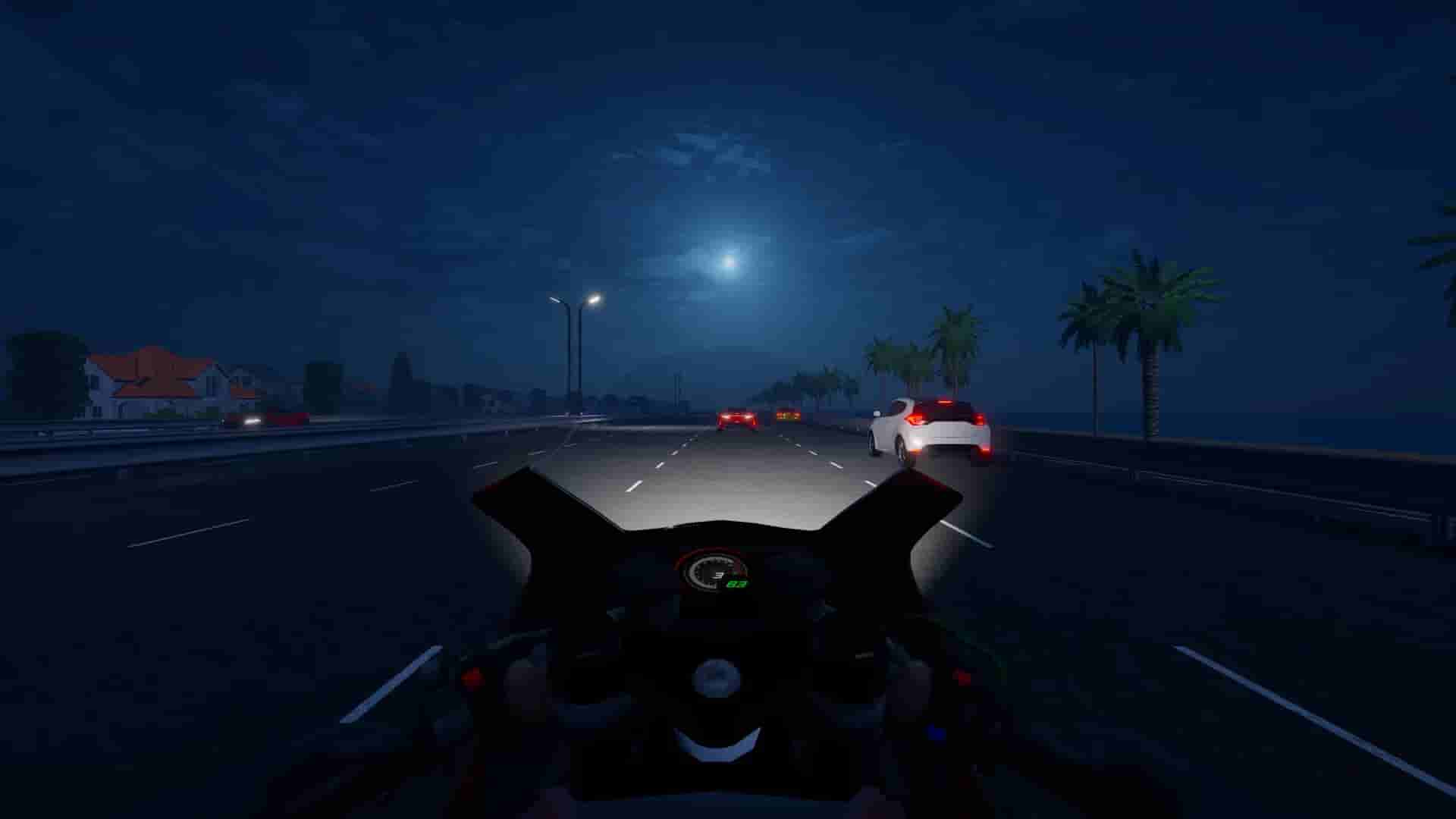 Motorcycle Night Ride screenshot thumbnail screenshot 3