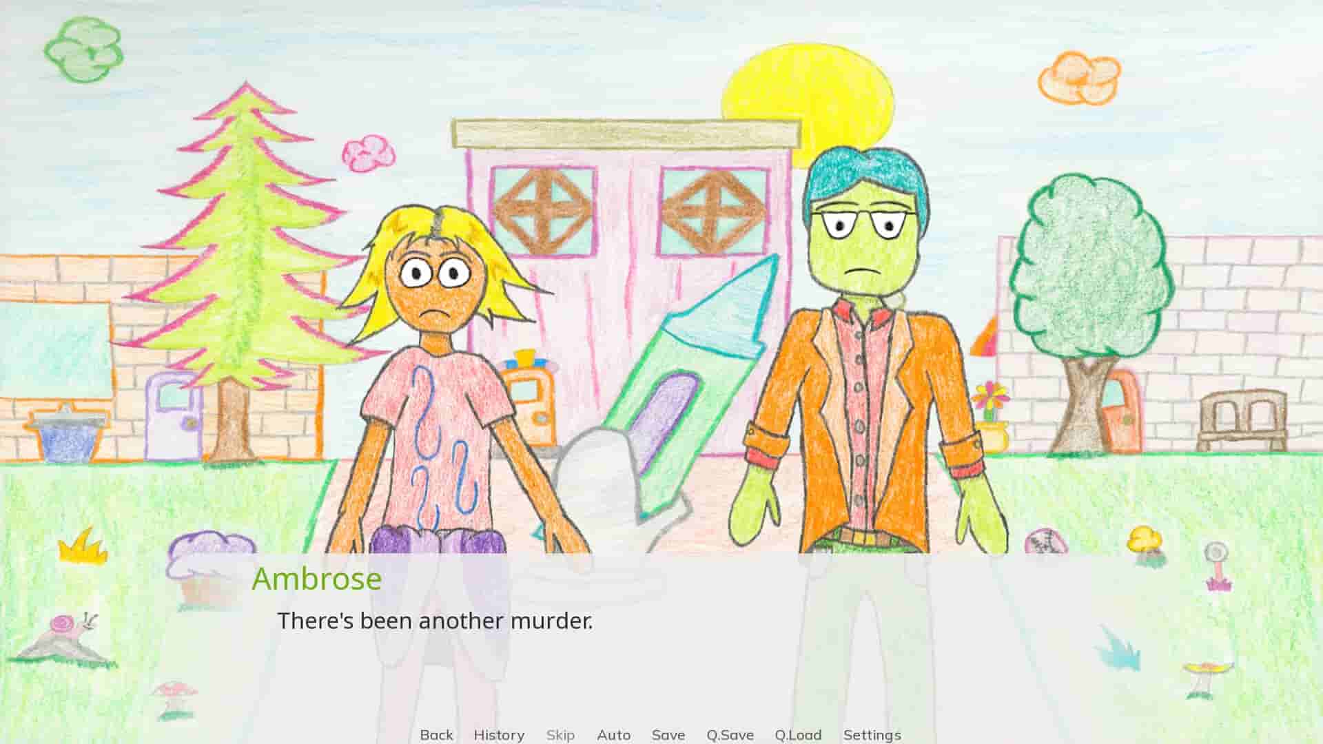 Murder in Crayontopia screenshot thumbnail screenshot 0