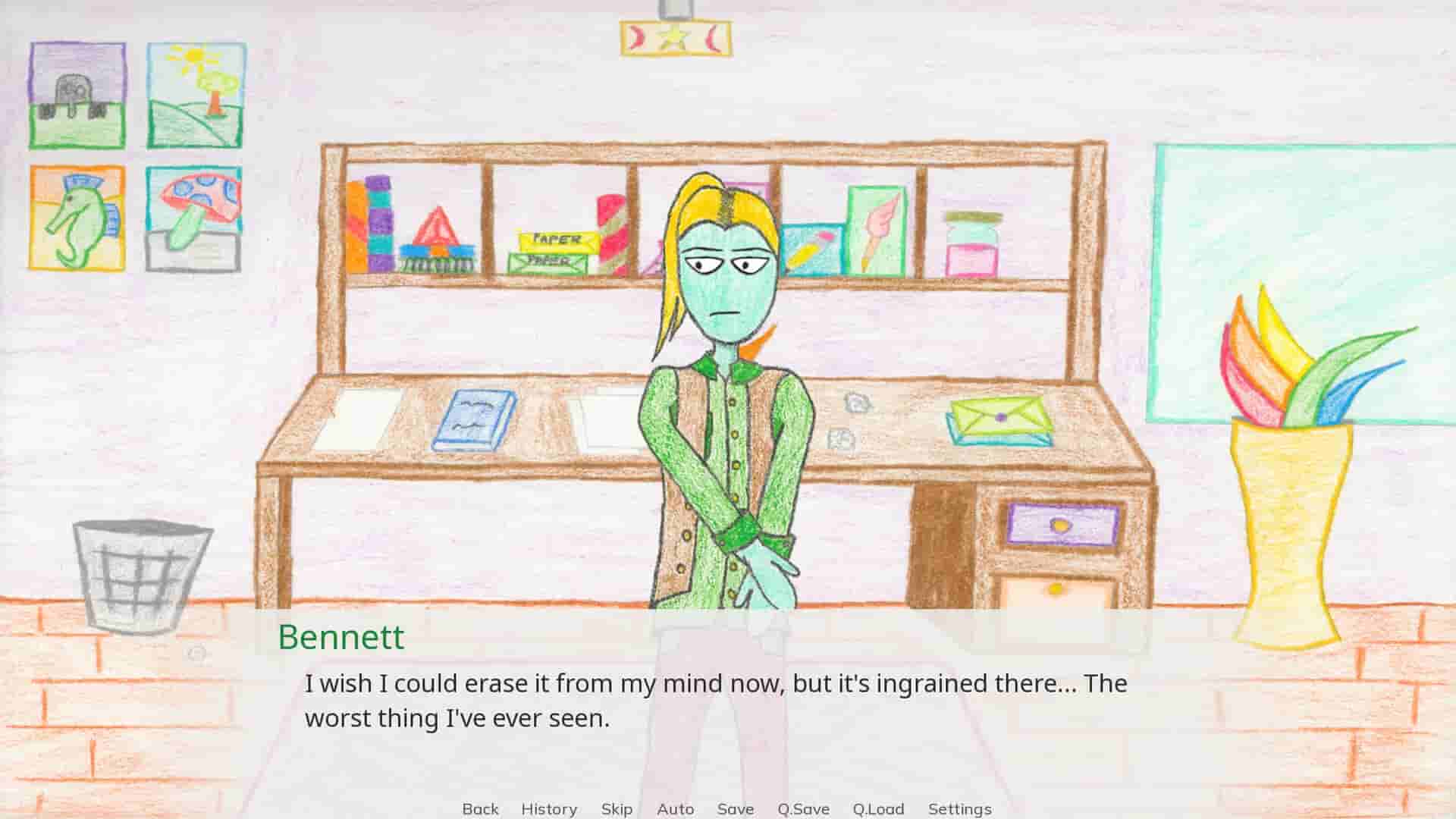 Murder in Crayontopia screenshot thumbnail screenshot 2