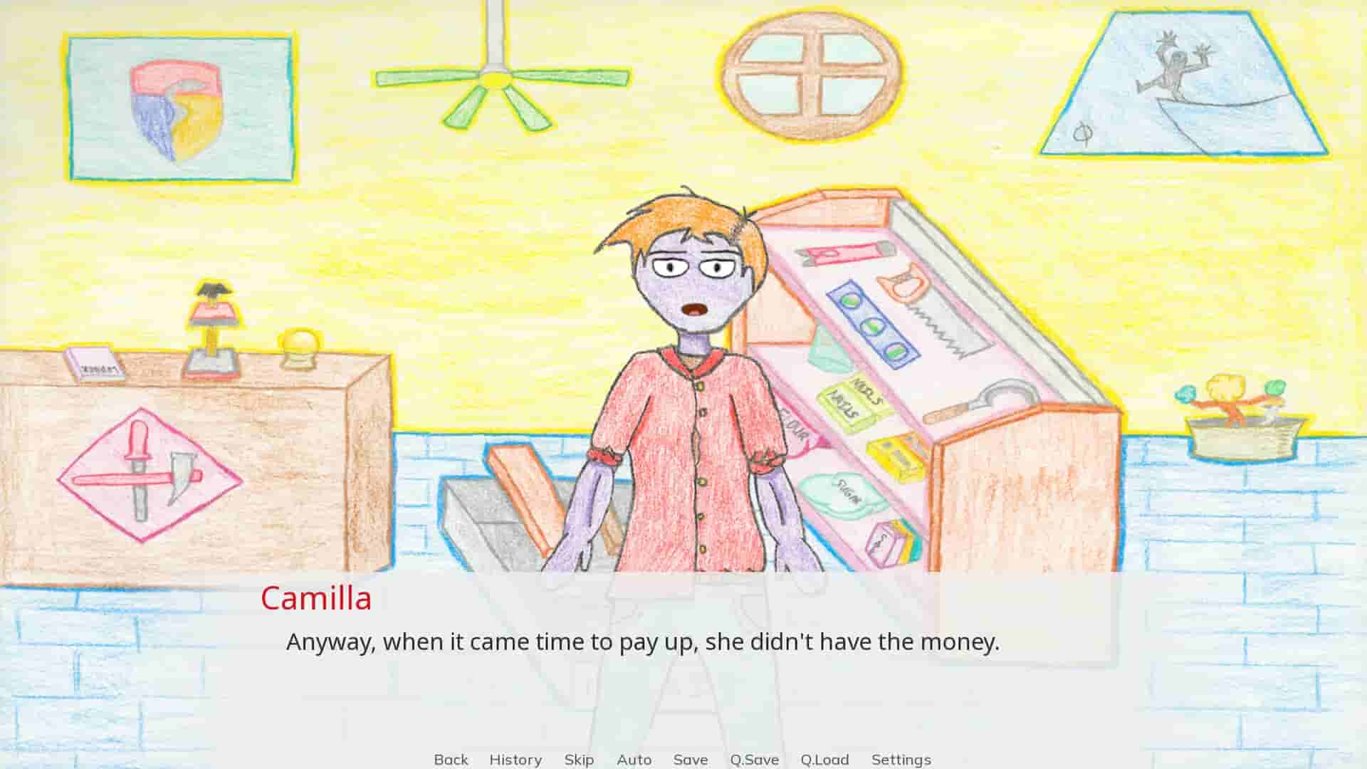 Murder in Crayontopia screenshot thumbnail screenshot 6