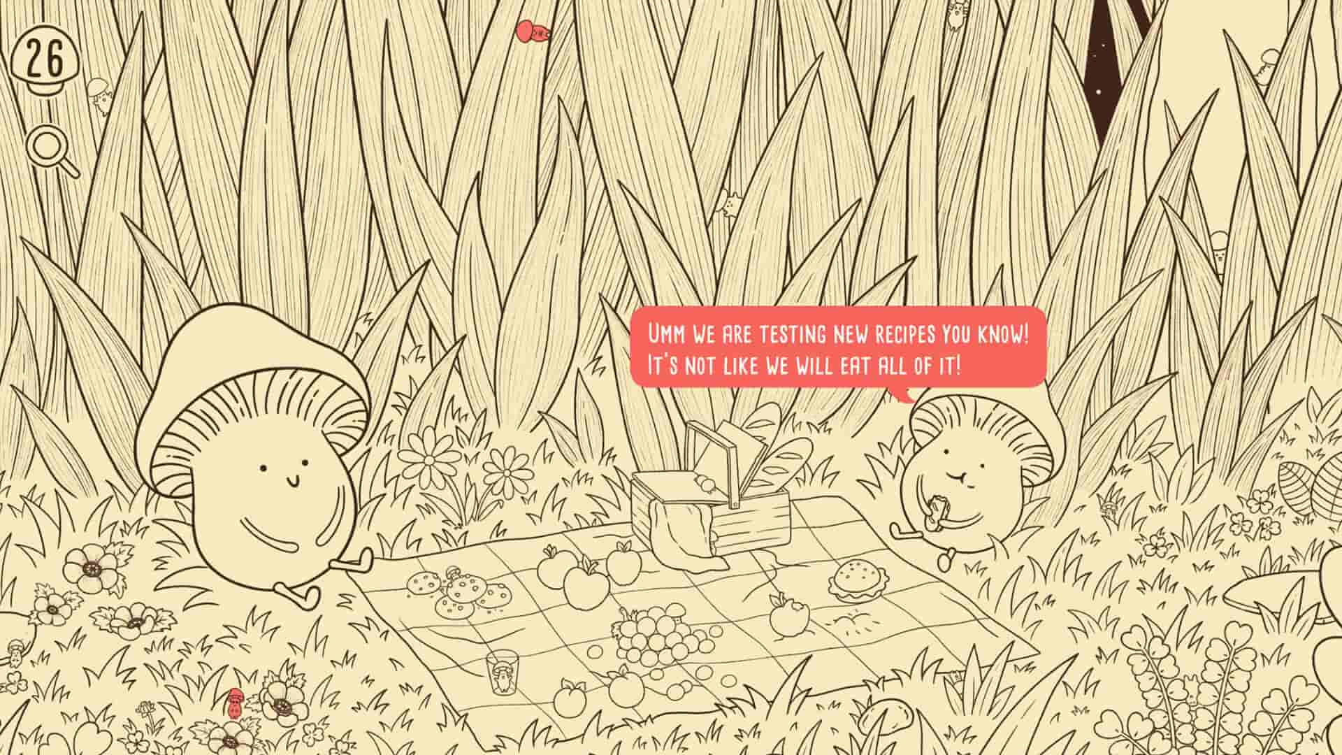 Mushroom Picnic Party screenshot thumbnail screenshot 2