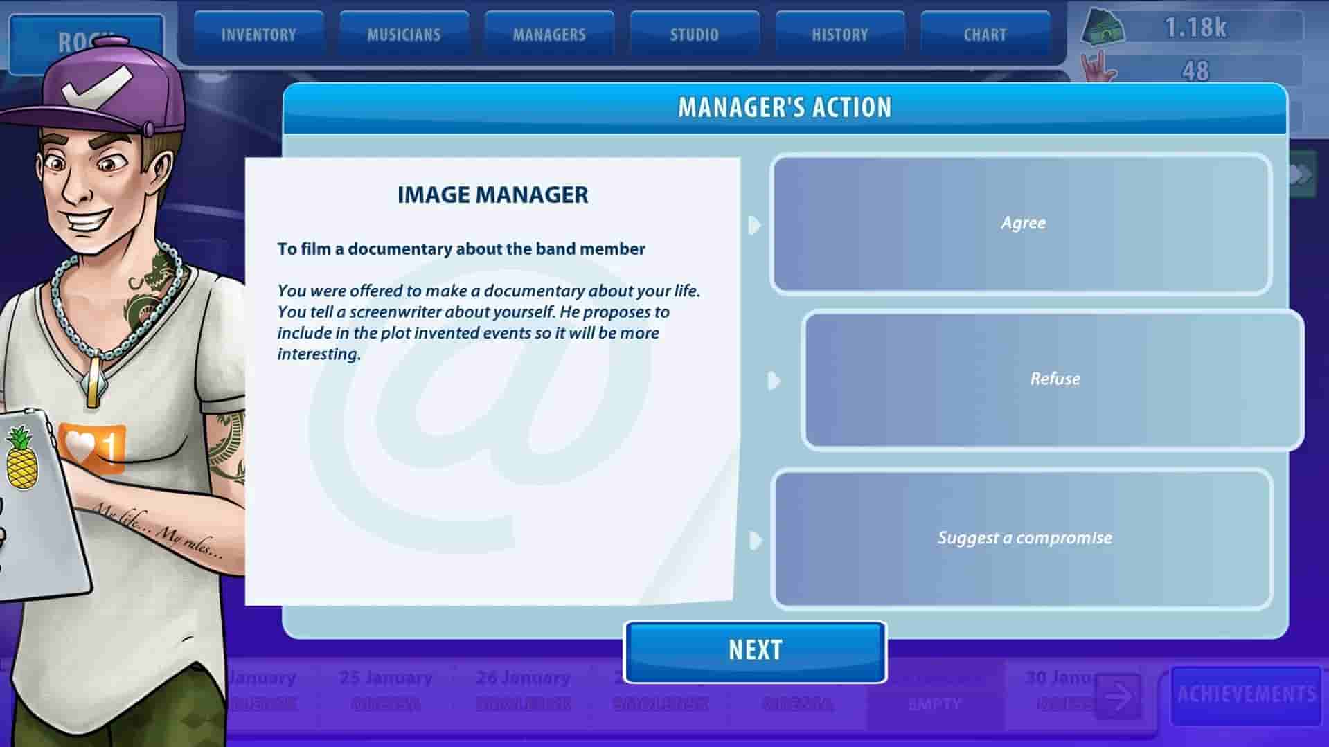 Music Band Manager screenshot thumbnail screenshot 5