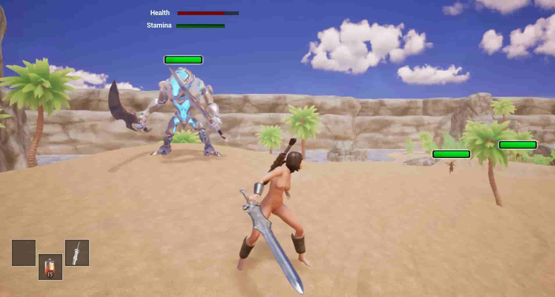 Naked Hero screenshot thumbnail screenshot 1