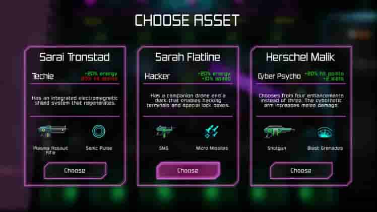 Neon Chrome screenshot thumbnail screenshot 10