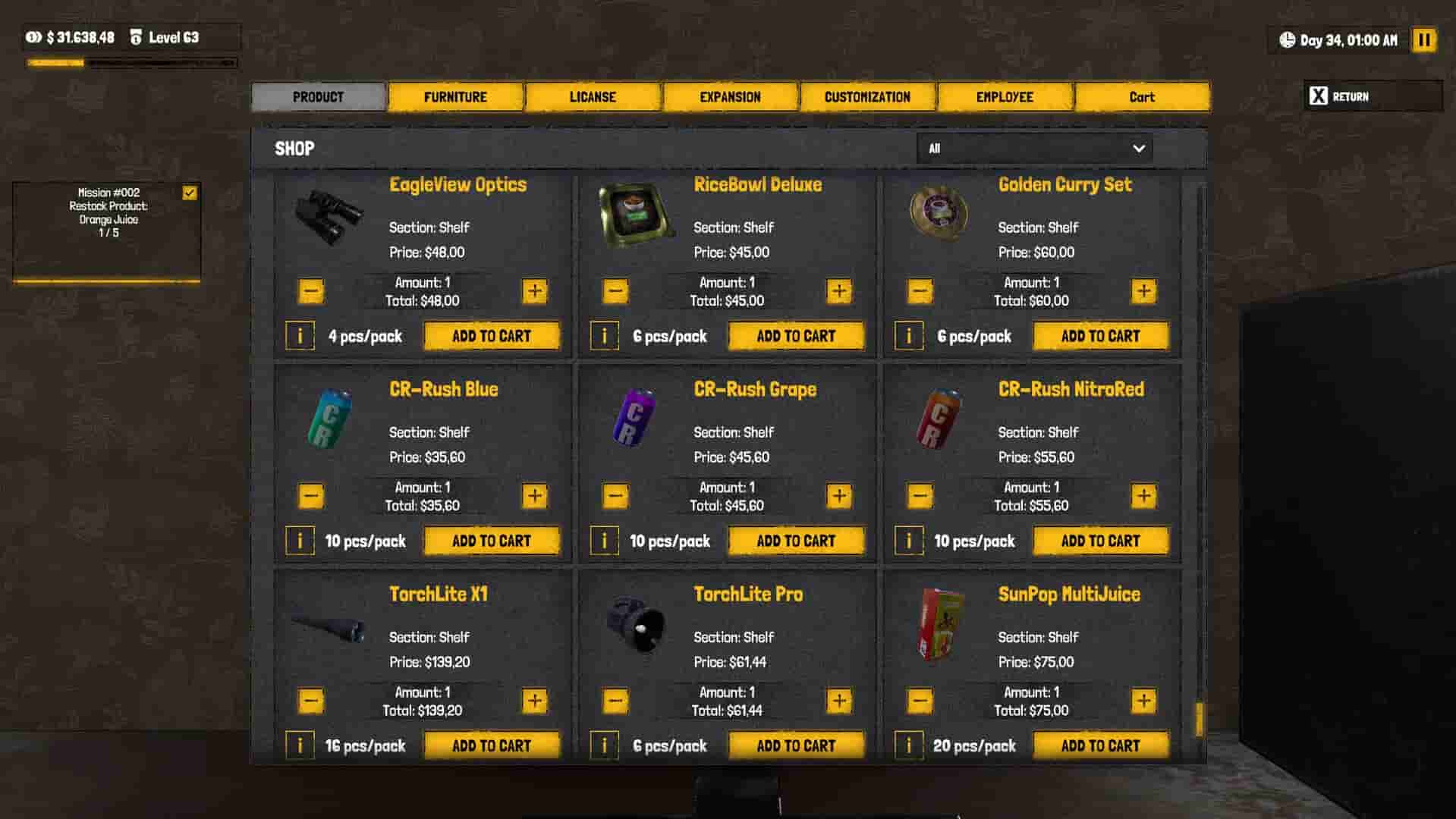 Night Market Simulator screenshot thumbnail screenshot 6