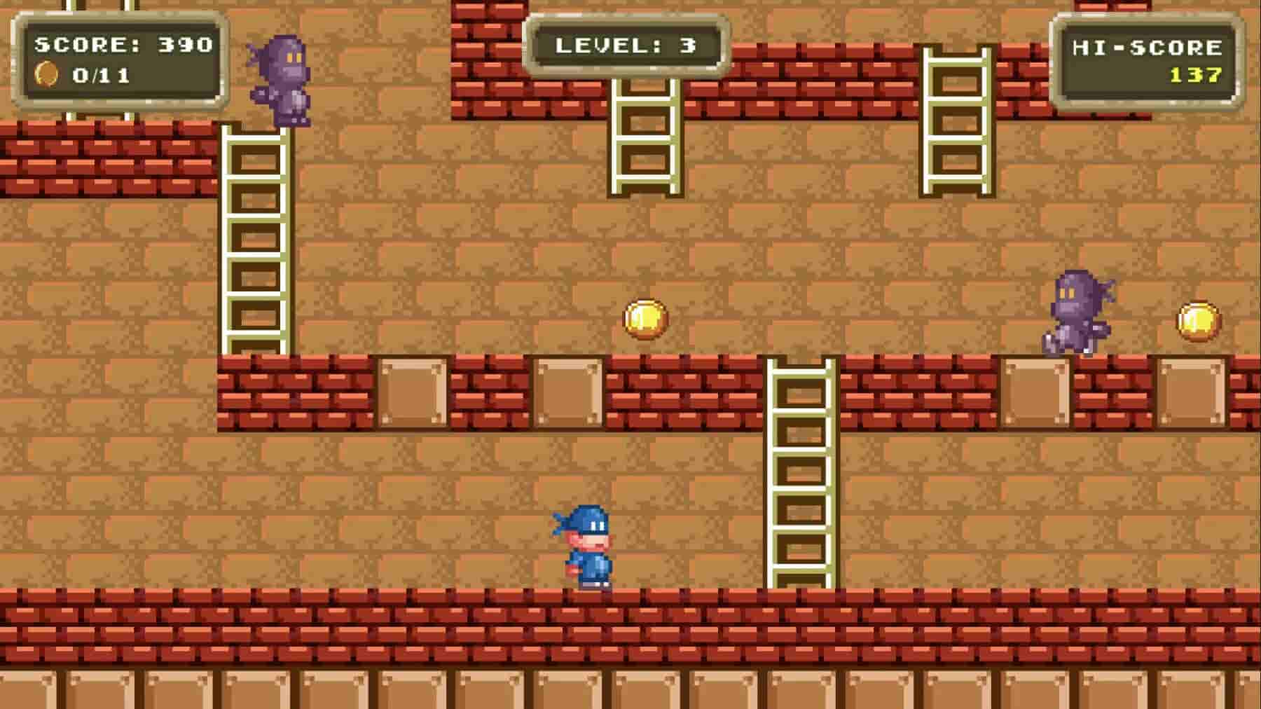 Ninja Gold Thief screenshot thumbnail screenshot 0