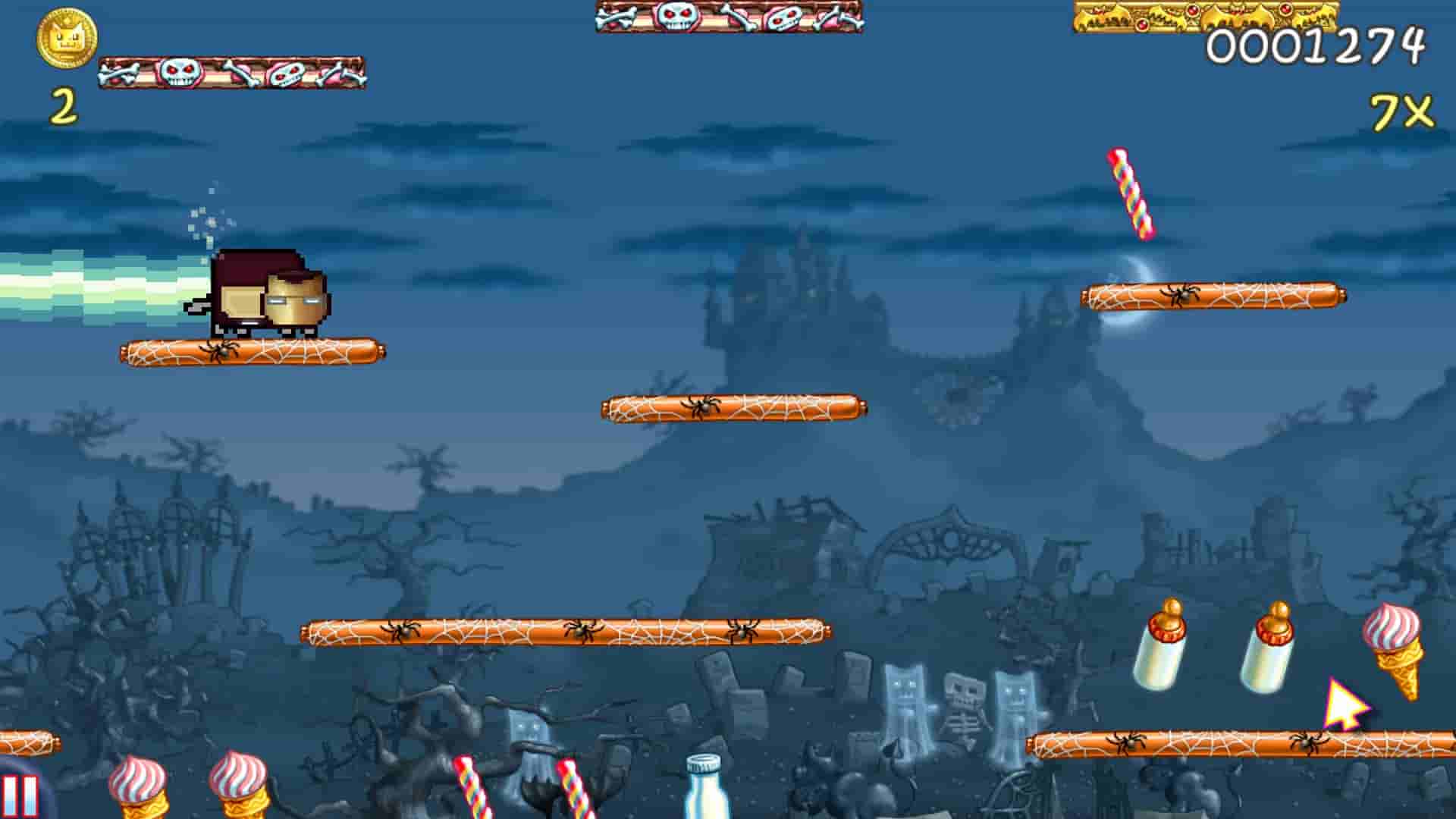 Nyan Cat: Lost In Space screenshot thumbnail screenshot 2