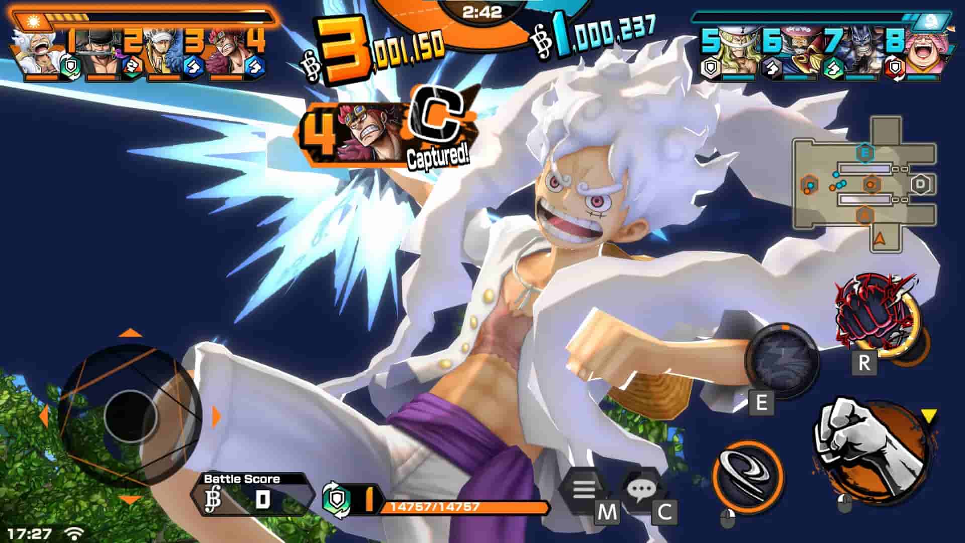 ONE PIECE Bounty Rush screenshot thumbnail screenshot 2