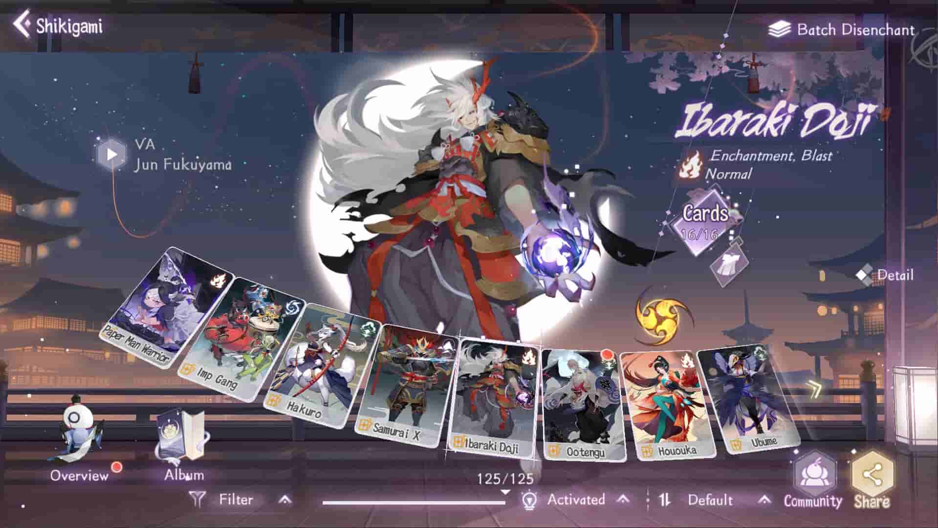 Onmyojithe card game screenshot thumbnail screenshot 5