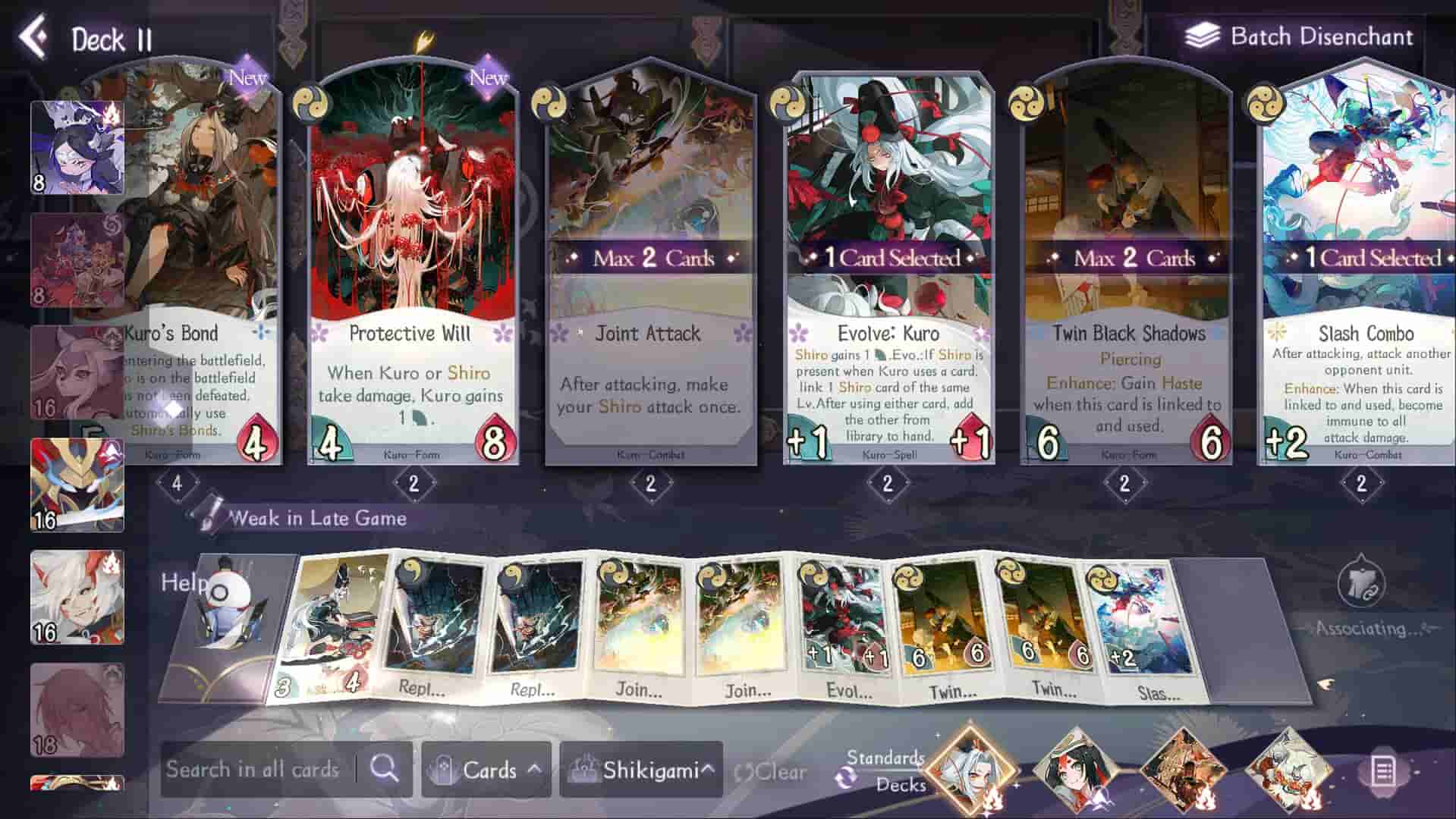 Onmyojithe card game screenshot thumbnail screenshot 6
