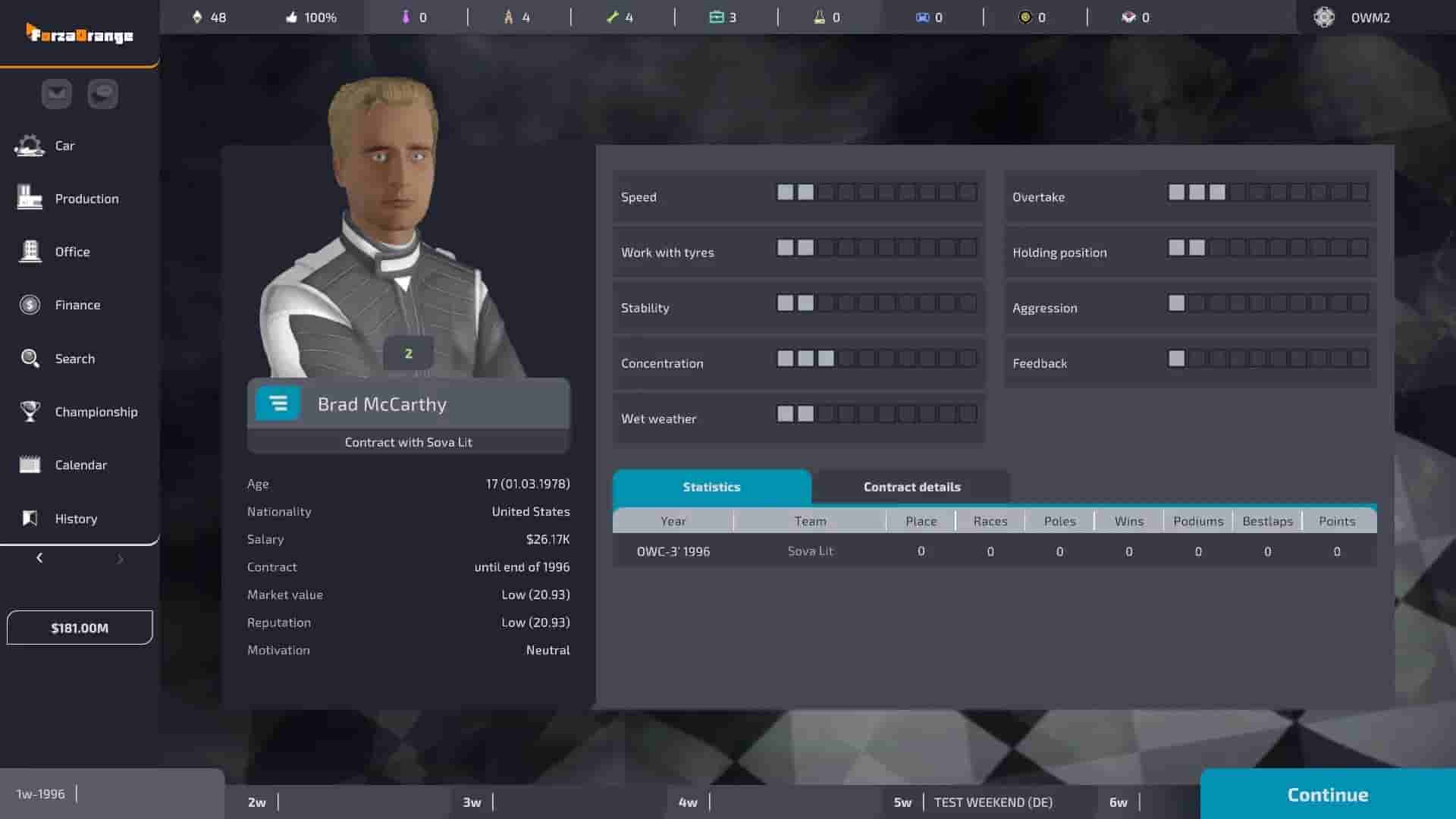 Open Wheel Manager 2 screenshot thumbnail screenshot 4