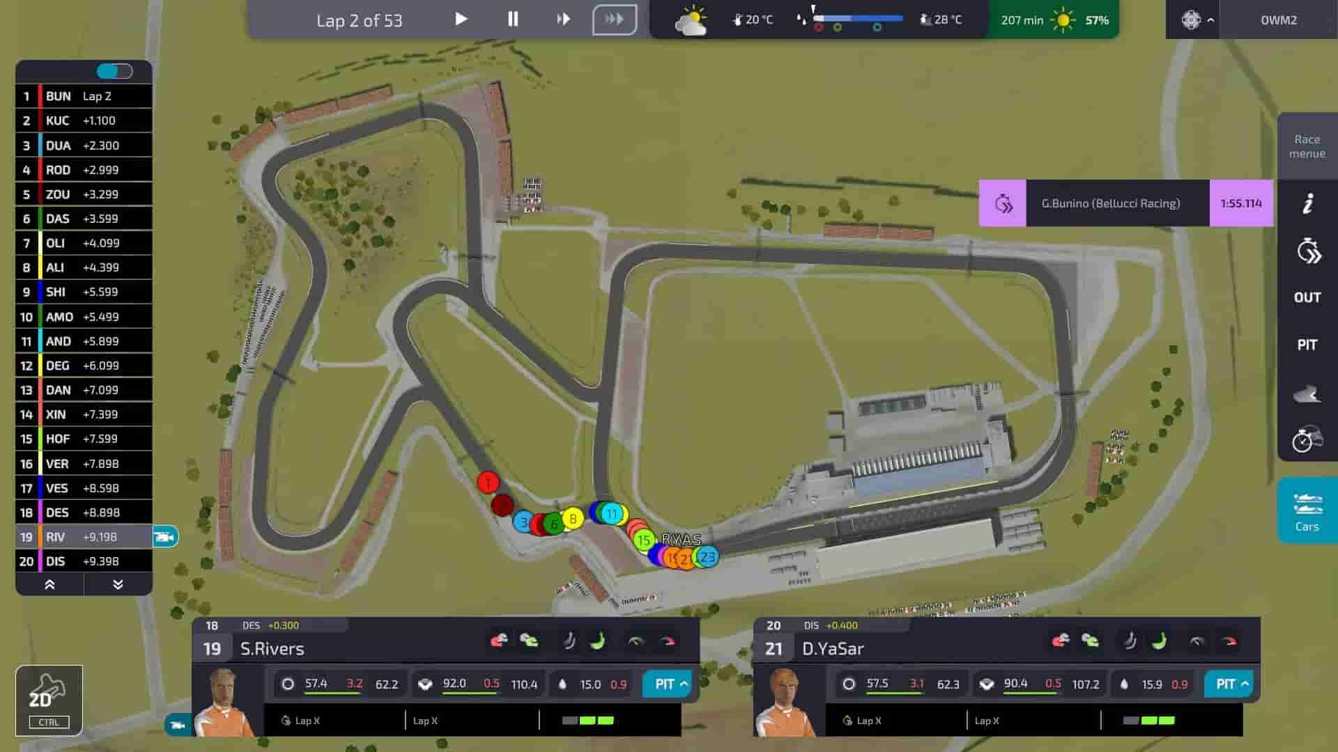 Open Wheel Manager 2 screenshot thumbnail screenshot 8