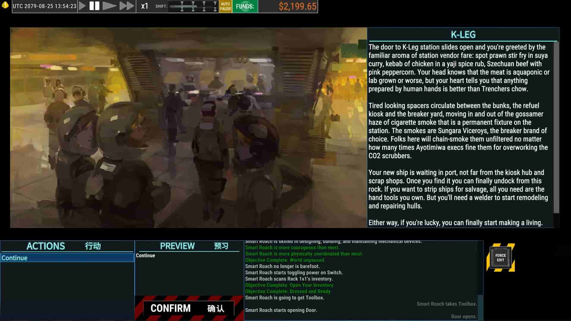 Ostranauts screenshot thumbnail screenshot 10