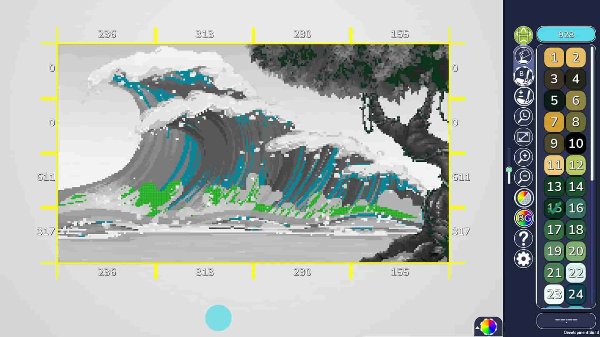 Paint By Pixel screenshot thumbnail screenshot 4