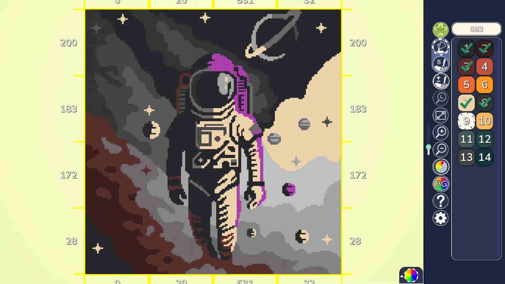Paint by Pixel 3 screenshot thumbnail screenshot 3