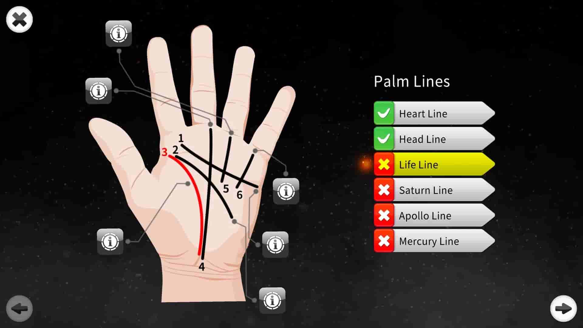 Palm Reading Premium screenshot thumbnail screenshot 0