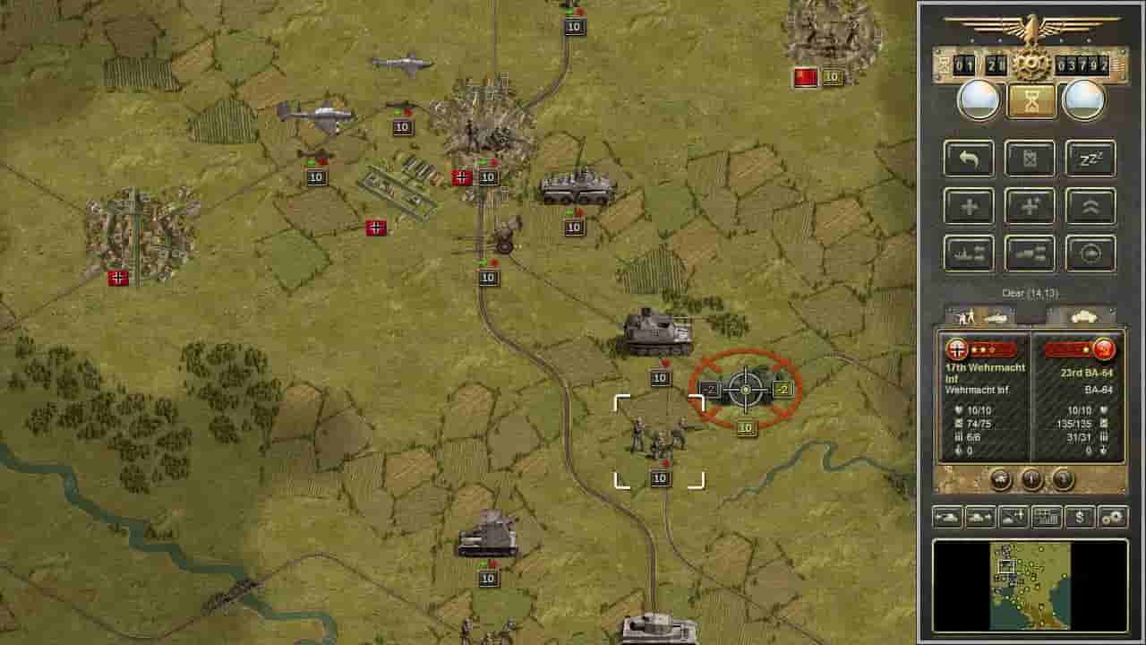 Panzer Corps Gold screenshot thumbnail screenshot 0