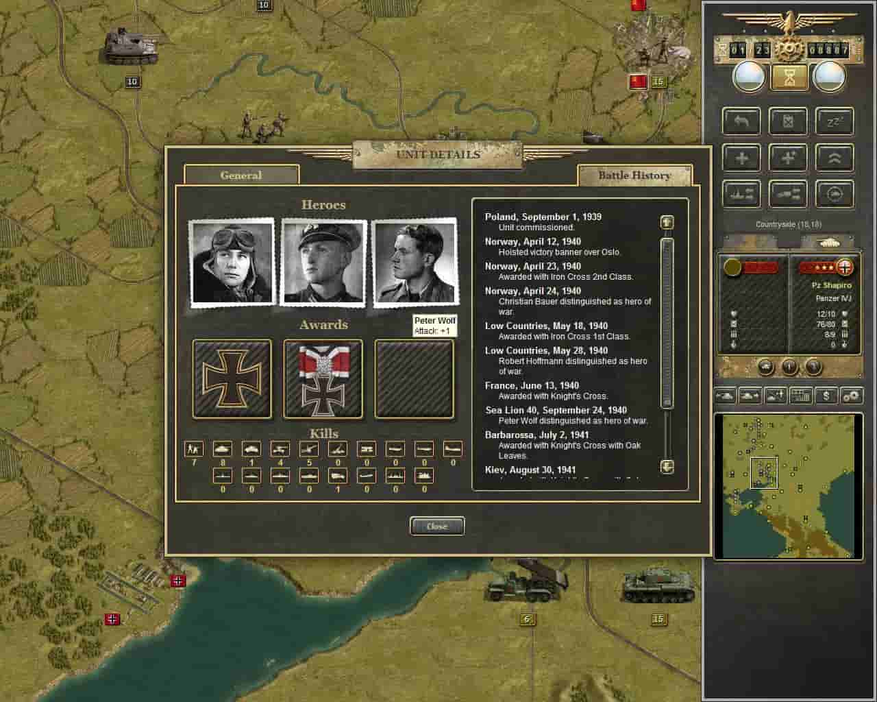 Panzer Corps Gold screenshot thumbnail screenshot 5