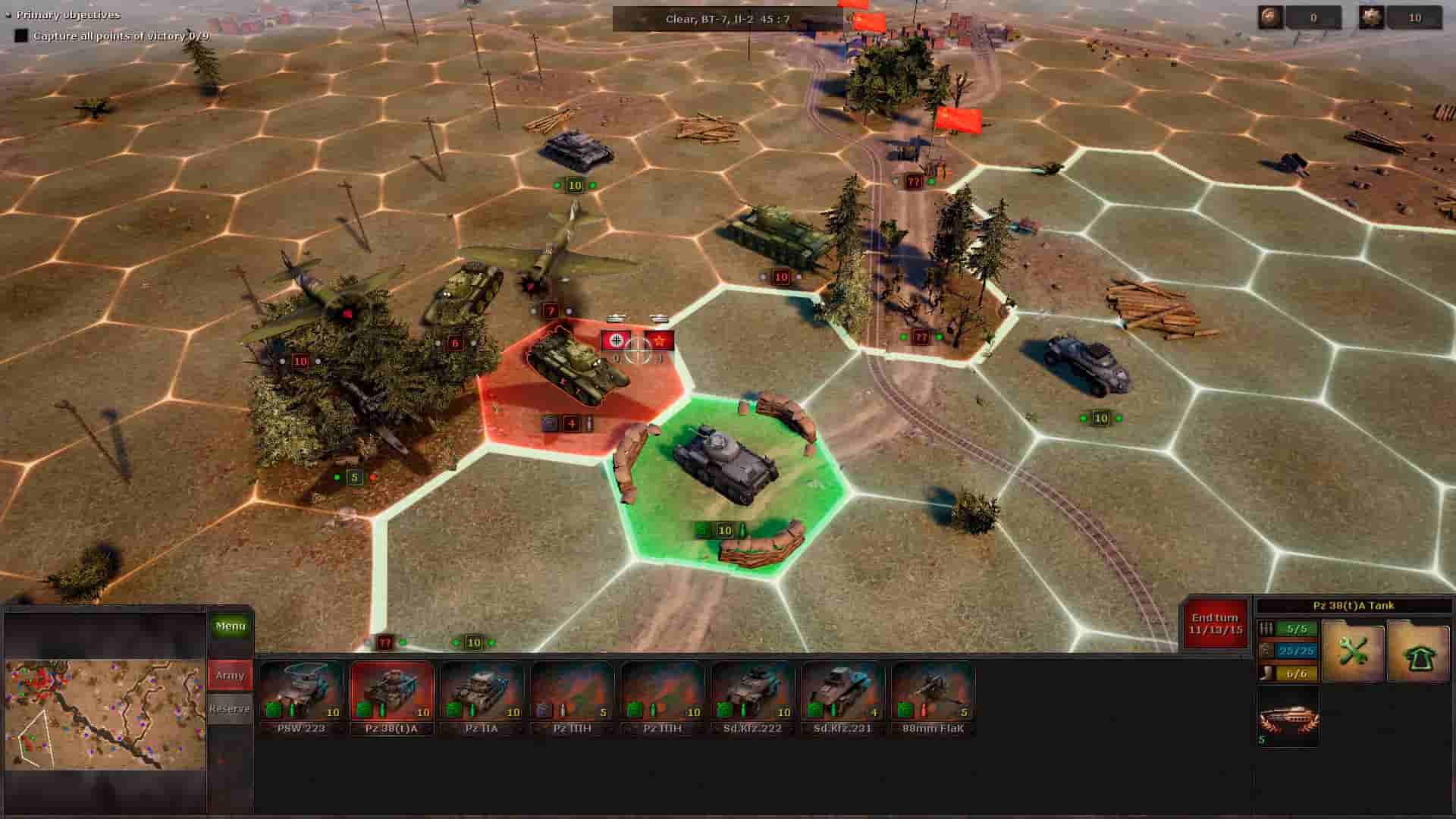 Panzer Strategy screenshot thumbnail screenshot 7