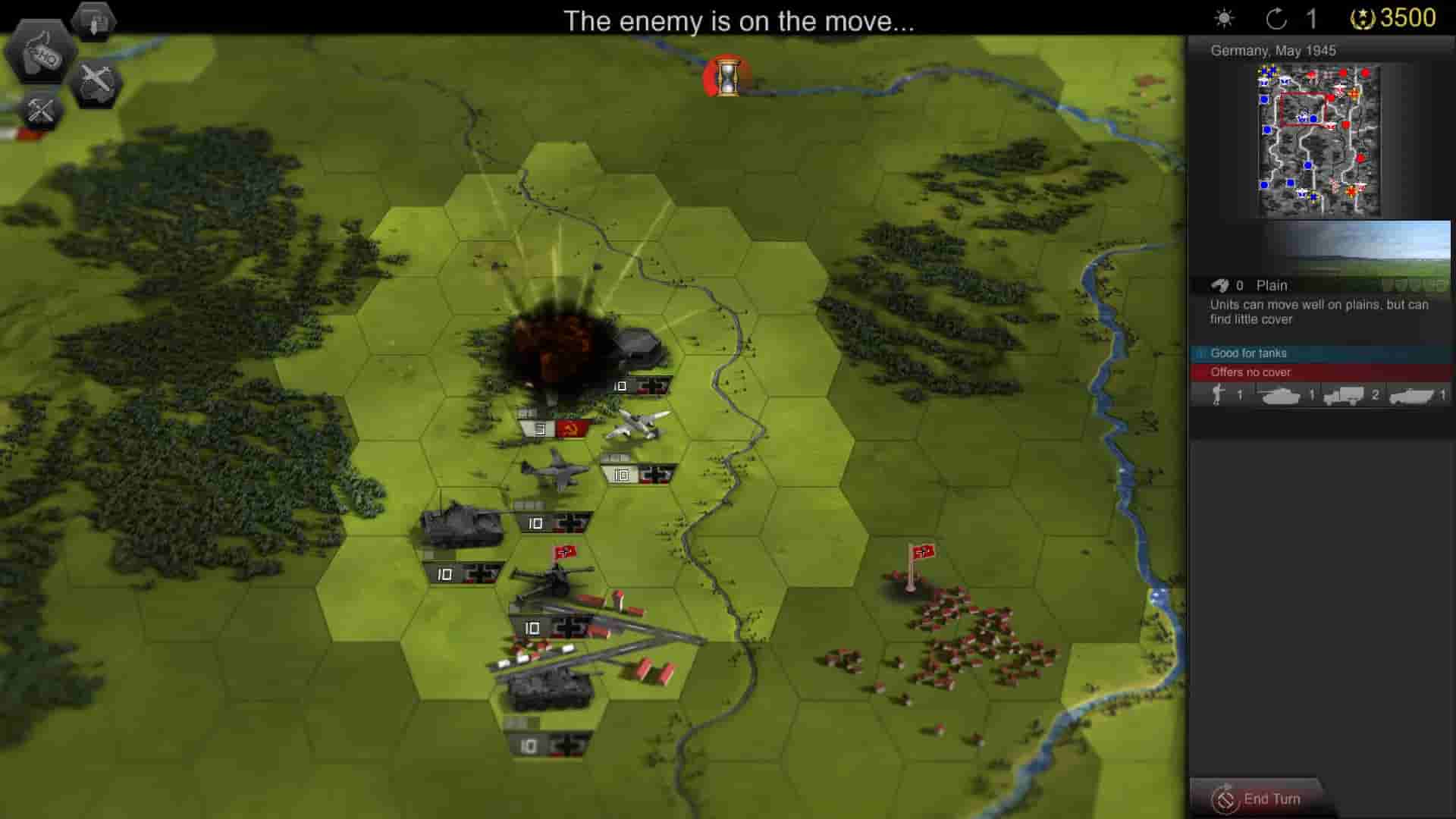 Panzer Tactics HD screenshot thumbnail screenshot 2