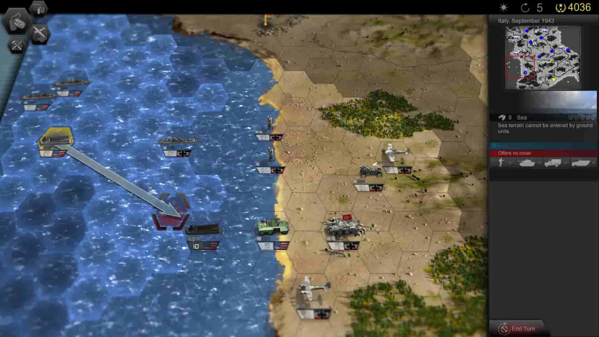 Panzer Tactics HD screenshot thumbnail screenshot 5
