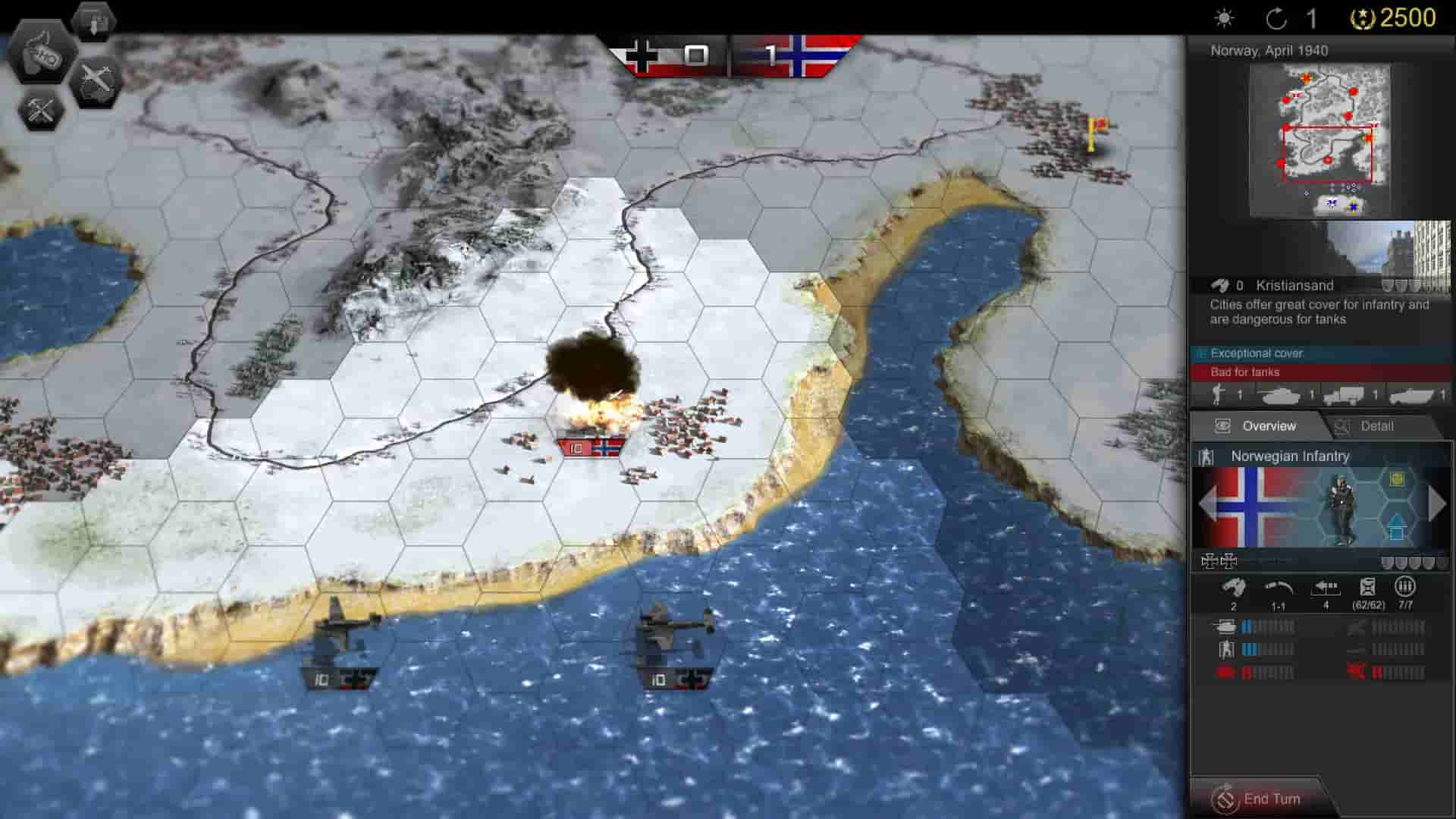 Panzer Tactics HD screenshot thumbnail screenshot 6