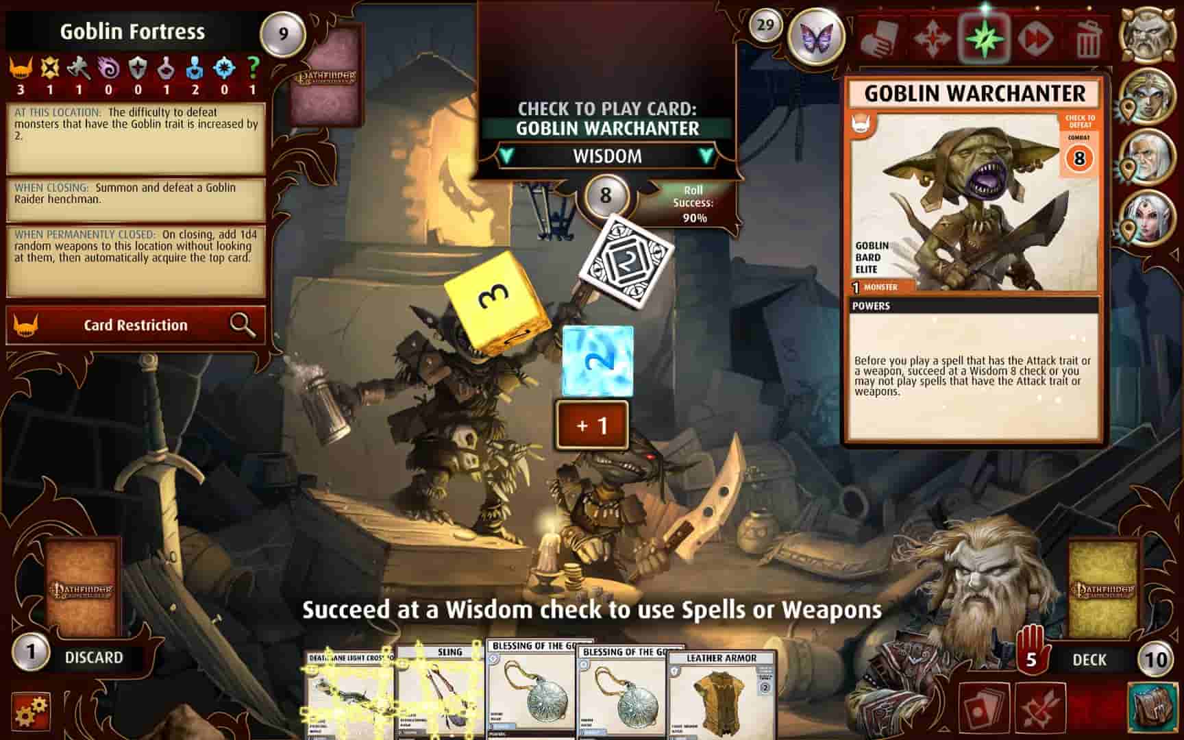 Pathfinder Adventures screenshot thumbnail screenshot 2