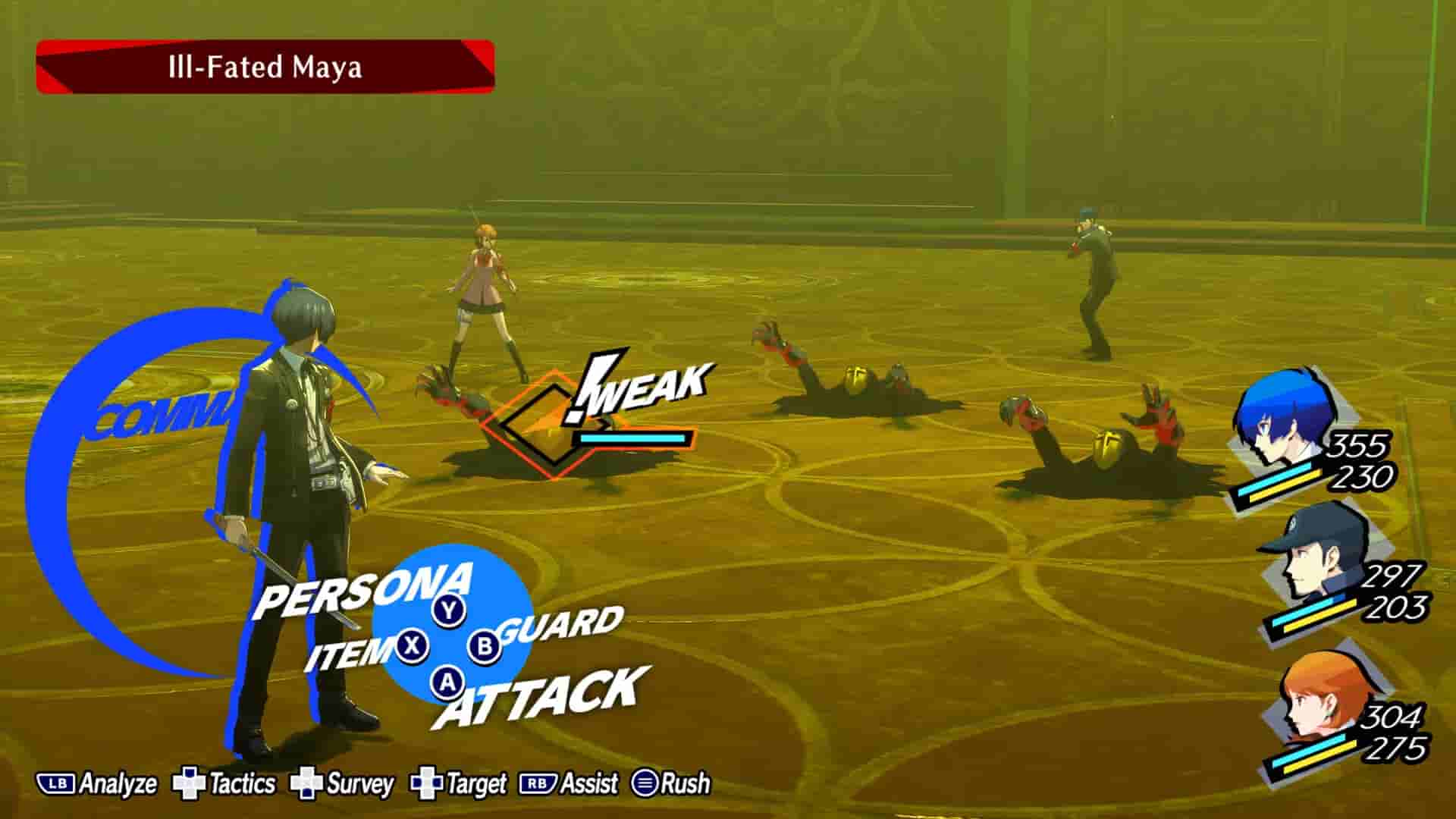 Persona 3 Reload screenshot thumbnail screenshot 3