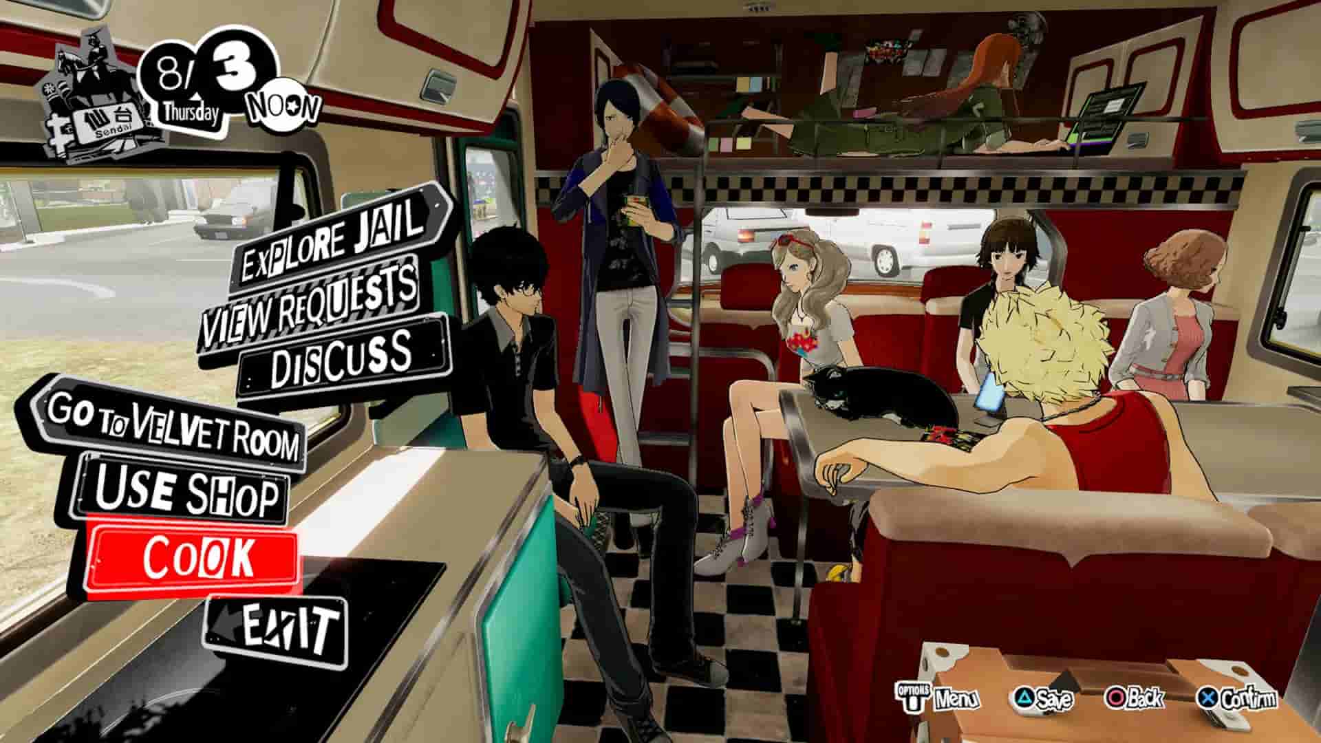 Persona 5 Strikers screenshot thumbnail screenshot 6