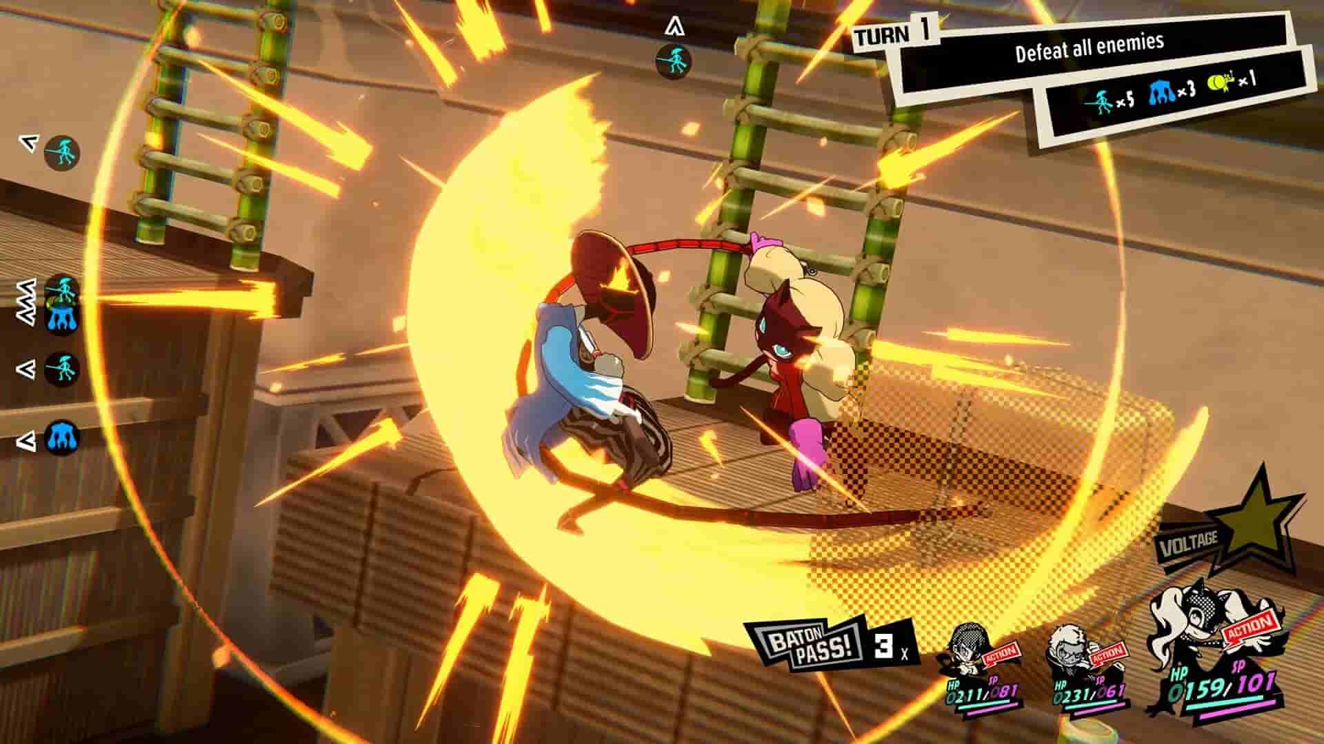 Persona 5 Tactica screenshot thumbnail screenshot 13