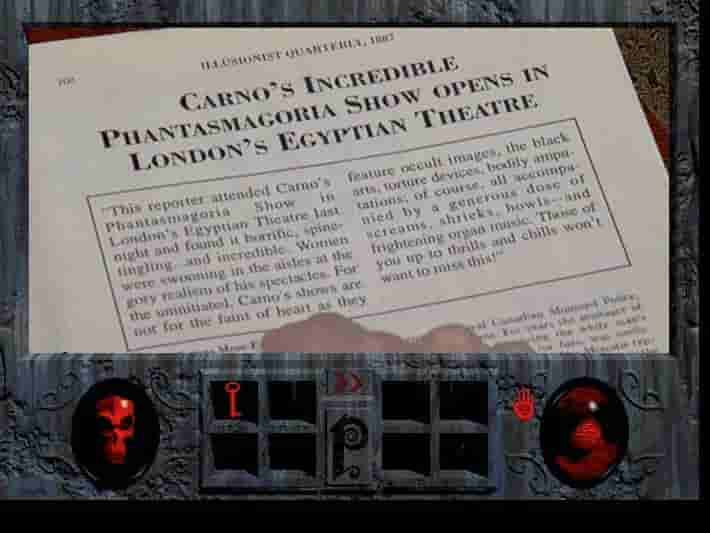 Phantasmagoria screenshot thumbnail screenshot 2