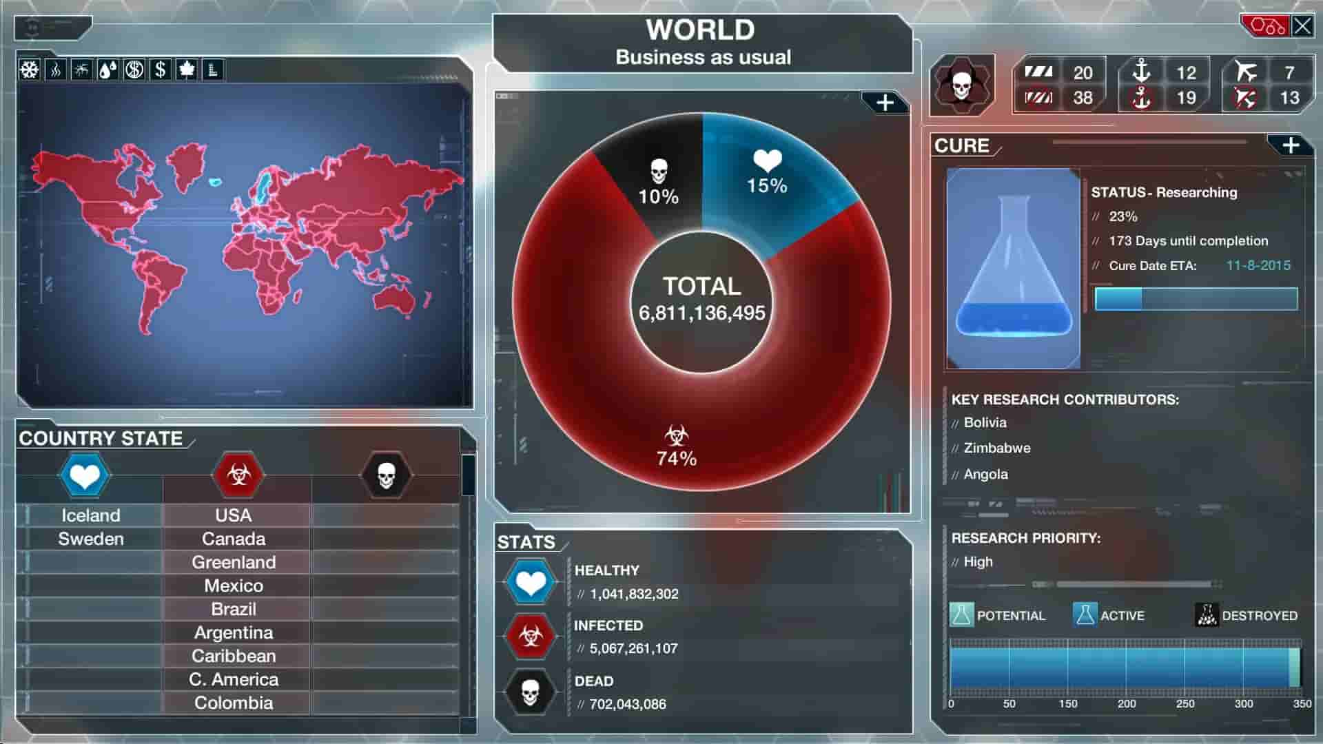 Plague Inc: Evolved screenshot thumbnail screenshot 9