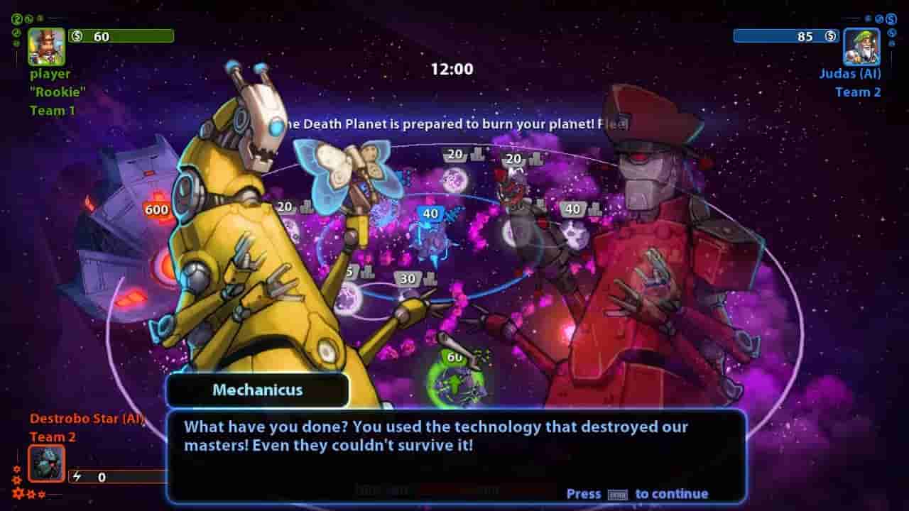 Planets Under Attack screenshot thumbnail screenshot 4