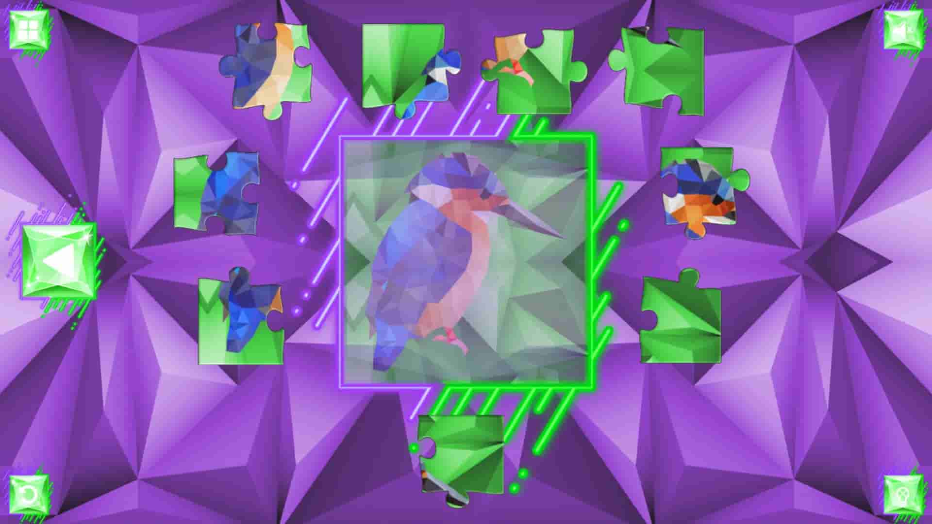 Poly Jigsaw: Birds screenshot thumbnail screenshot 1