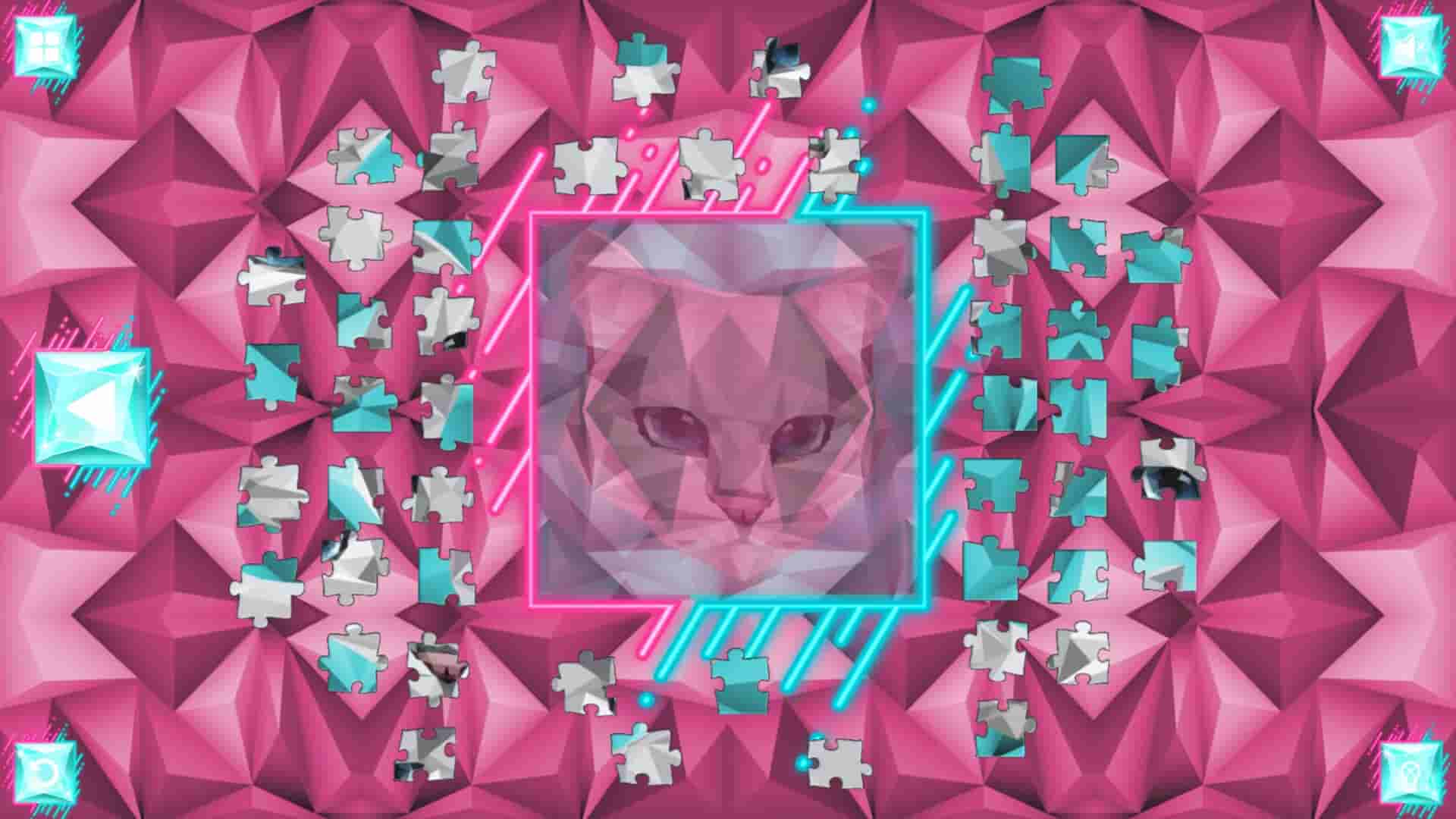 Poly Jigsaw: Cats screenshot thumbnail screenshot 2