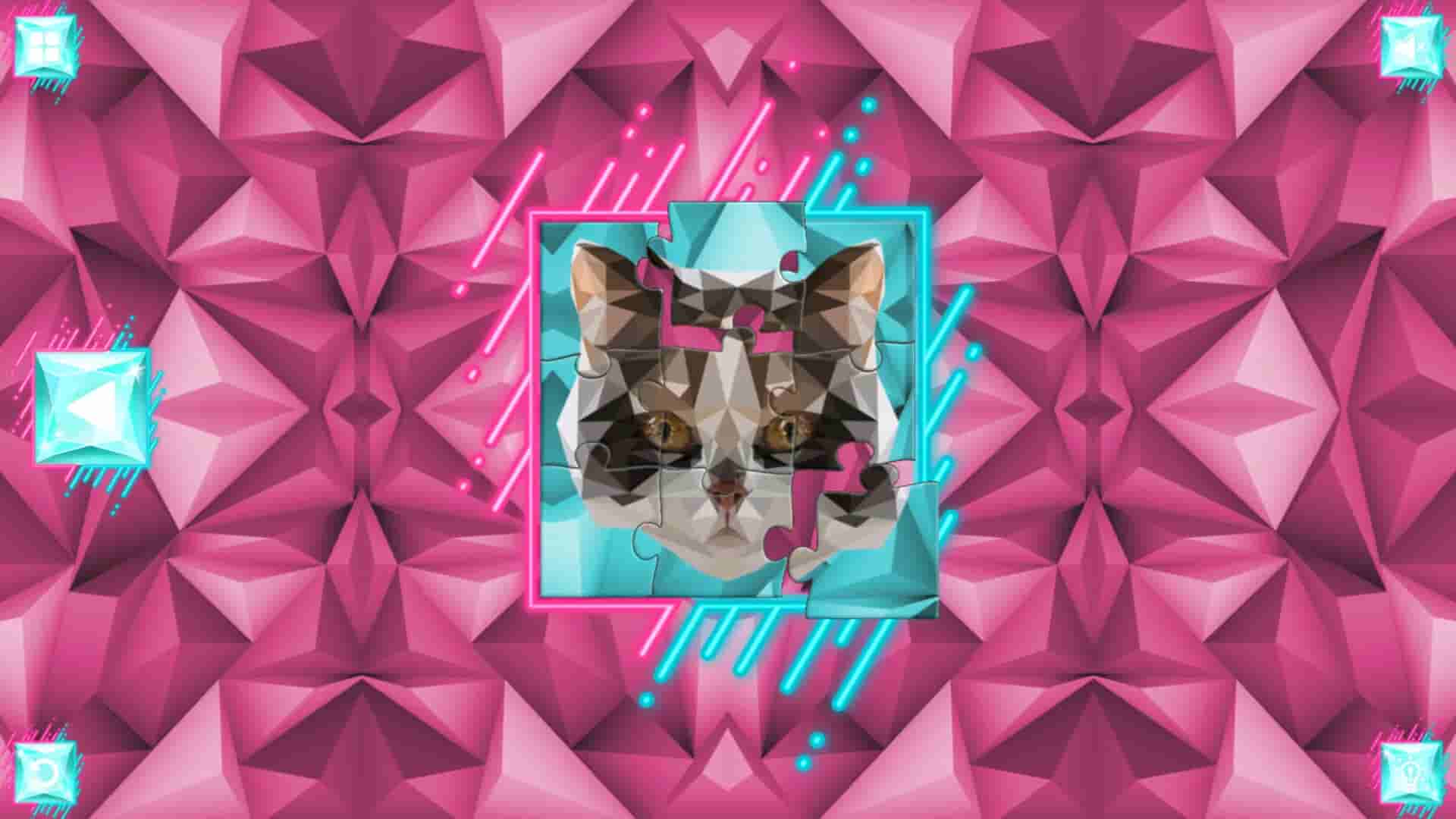 Poly Jigsaw: Cats screenshot thumbnail screenshot 4
