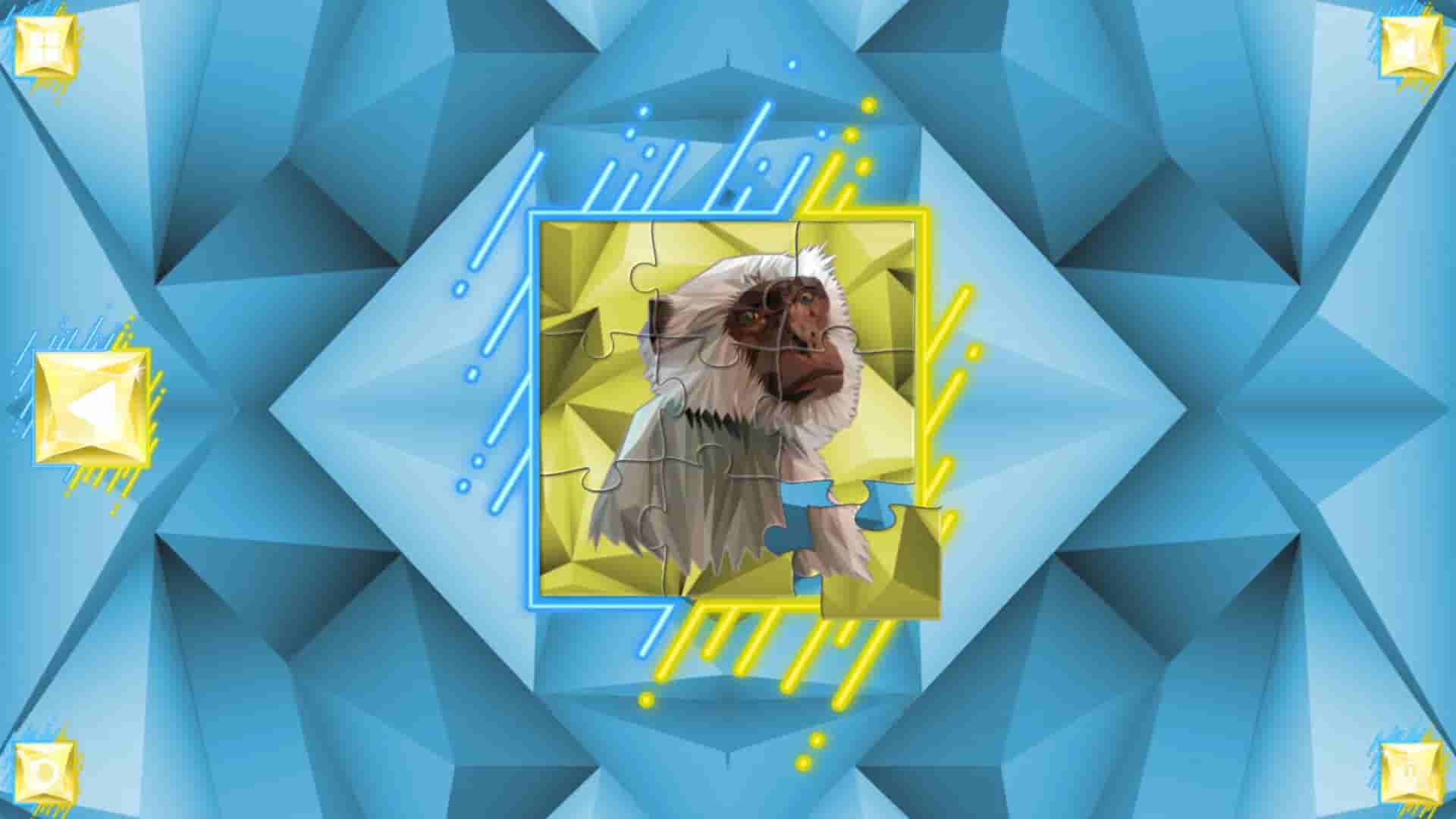 Poly Jigsaw: Primates screenshot thumbnail screenshot 1