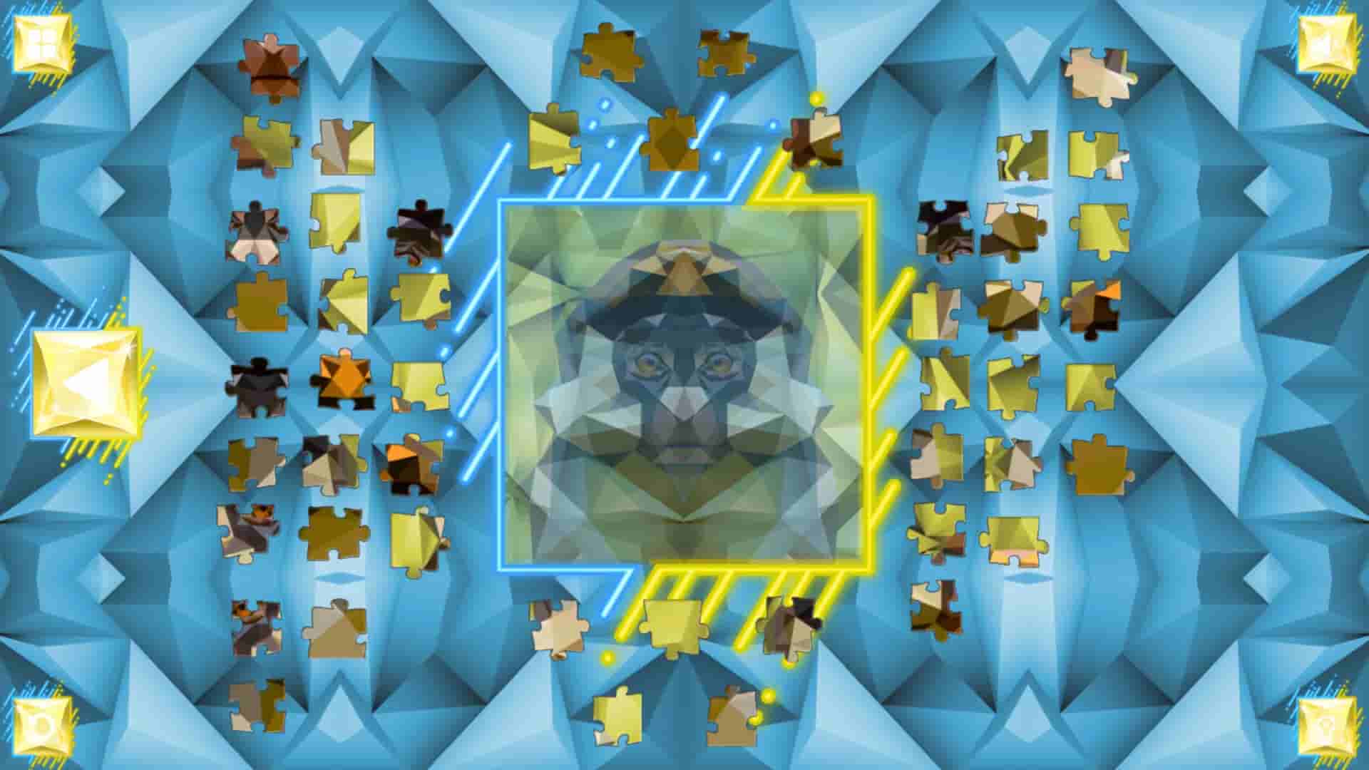 Poly Jigsaw: Primates screenshot thumbnail screenshot 4