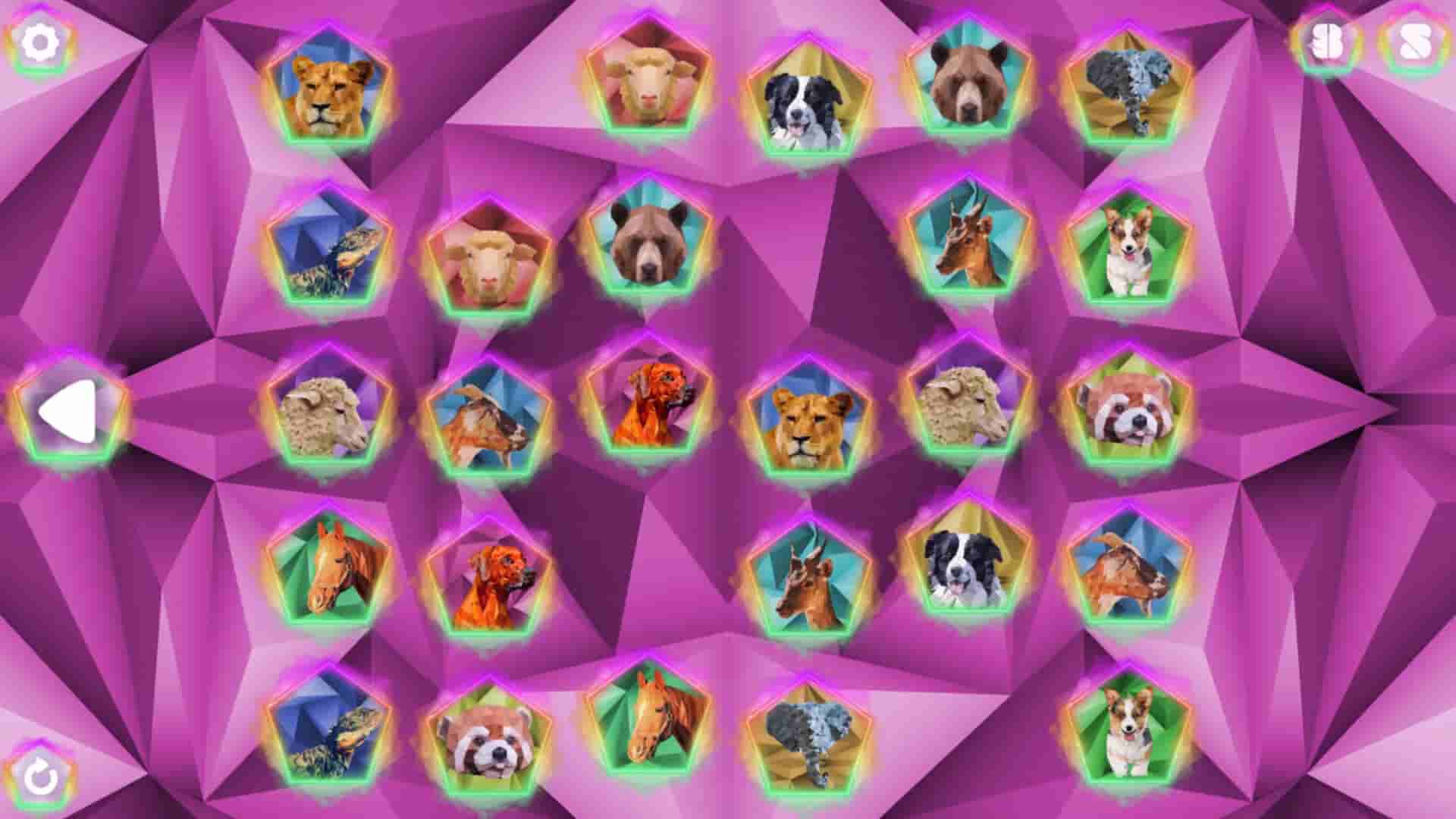 Poly Memory: Animals screenshot thumbnail screenshot 1