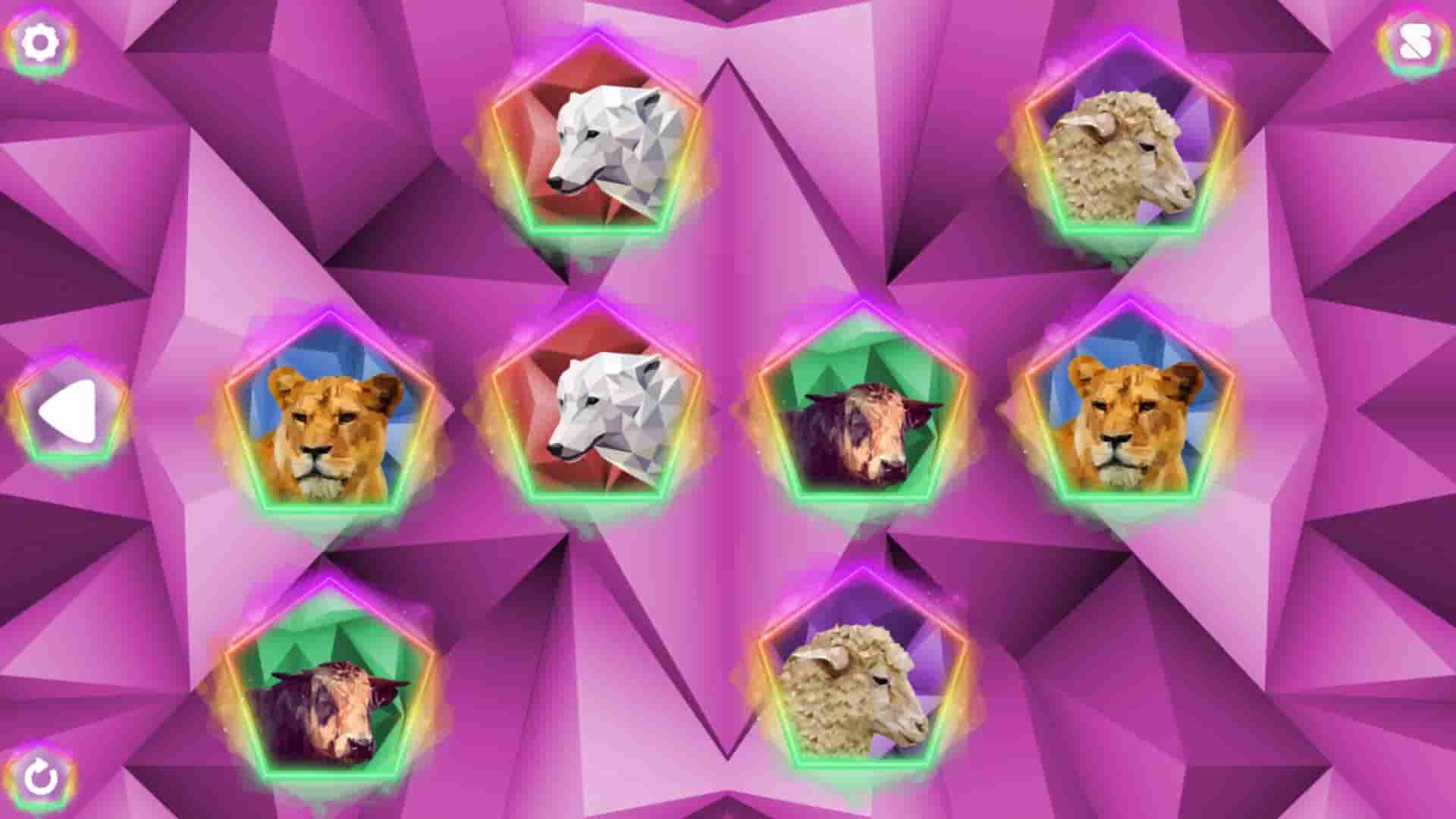 Poly Memory: Animals screenshot thumbnail screenshot 2