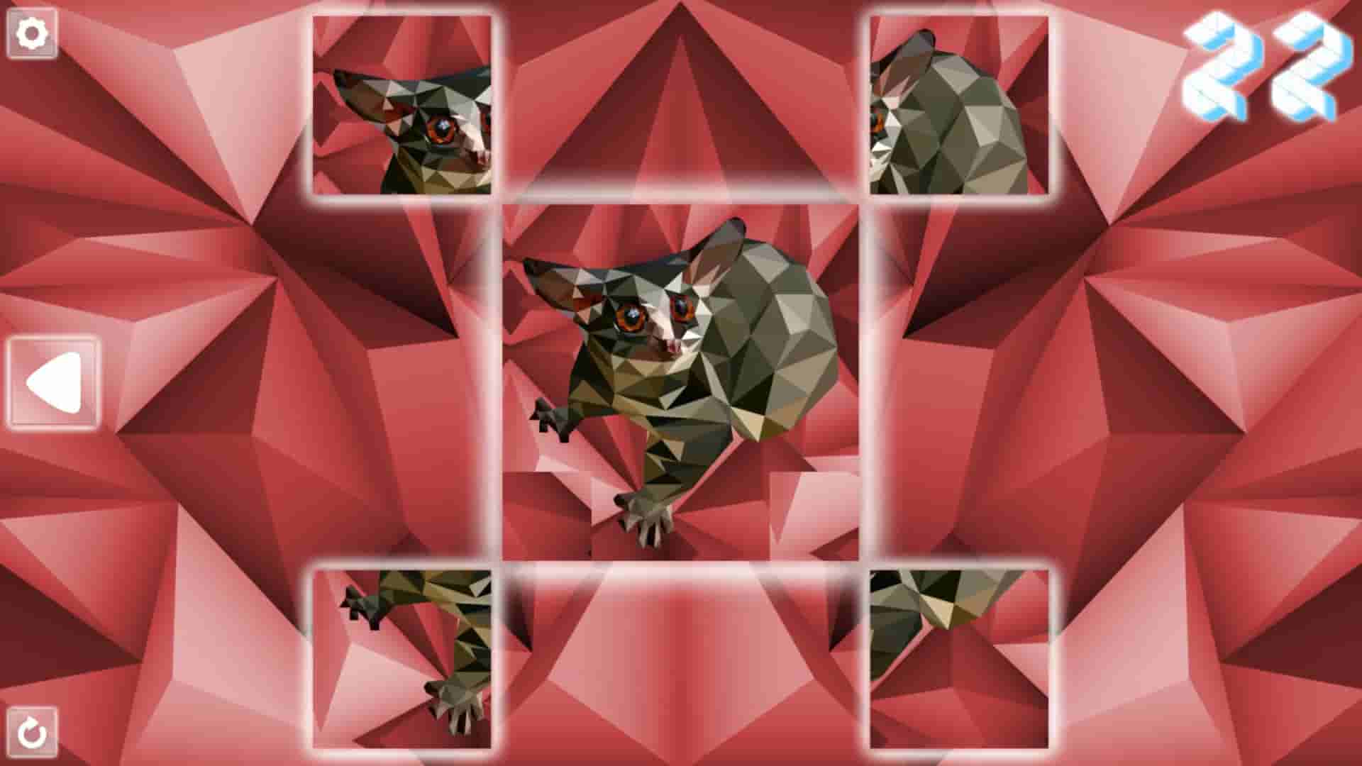 Poly Puzzle: Primates screenshot thumbnail screenshot 0
