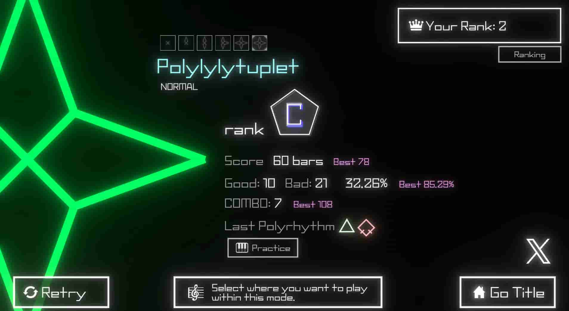 Polylylyrhythm screenshot thumbnail screenshot 4