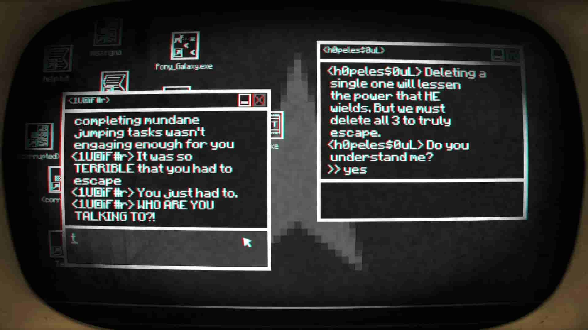 Pony Island screenshot thumbnail screenshot 6
