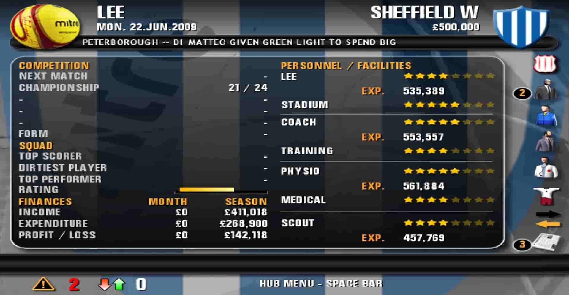 Premier Manager 10 screenshot thumbnail screenshot 2