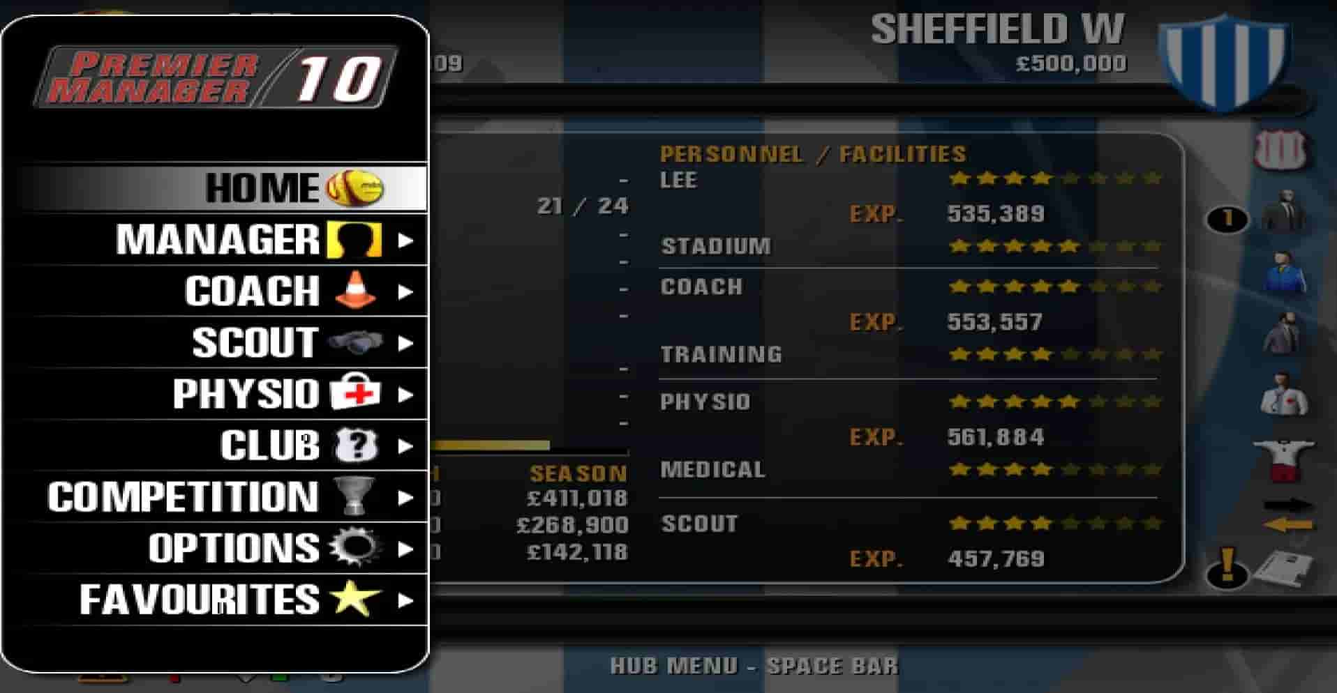 Premier Manager 10 screenshot thumbnail screenshot 7