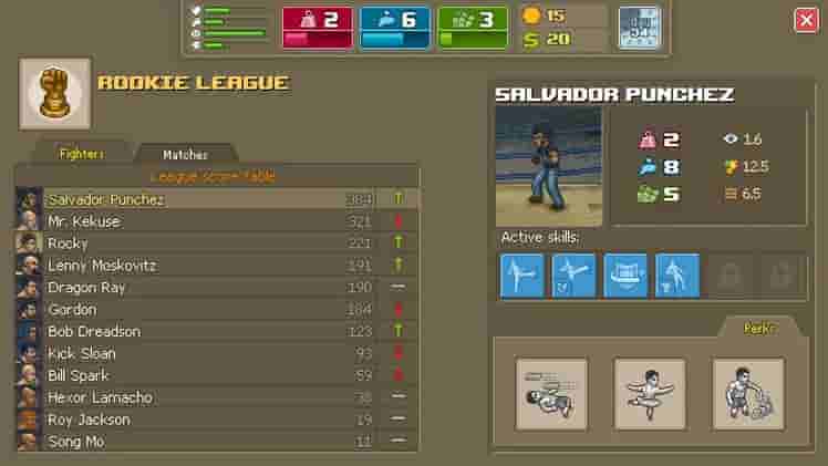 Punch Club screenshot thumbnail screenshot 2